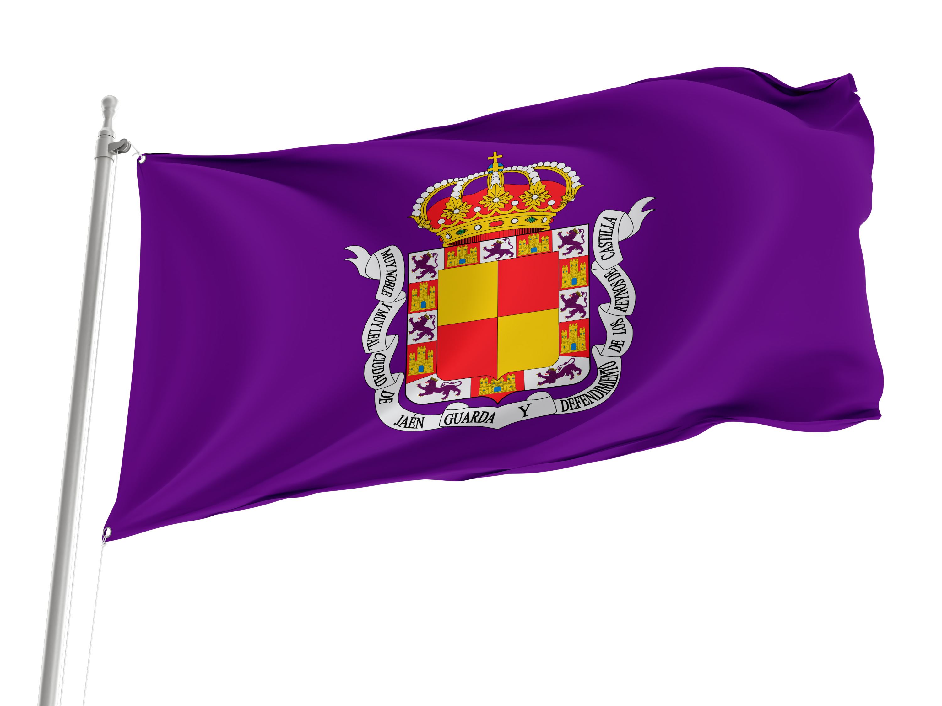 Jaén Flag for Indoor & Outdoor Use