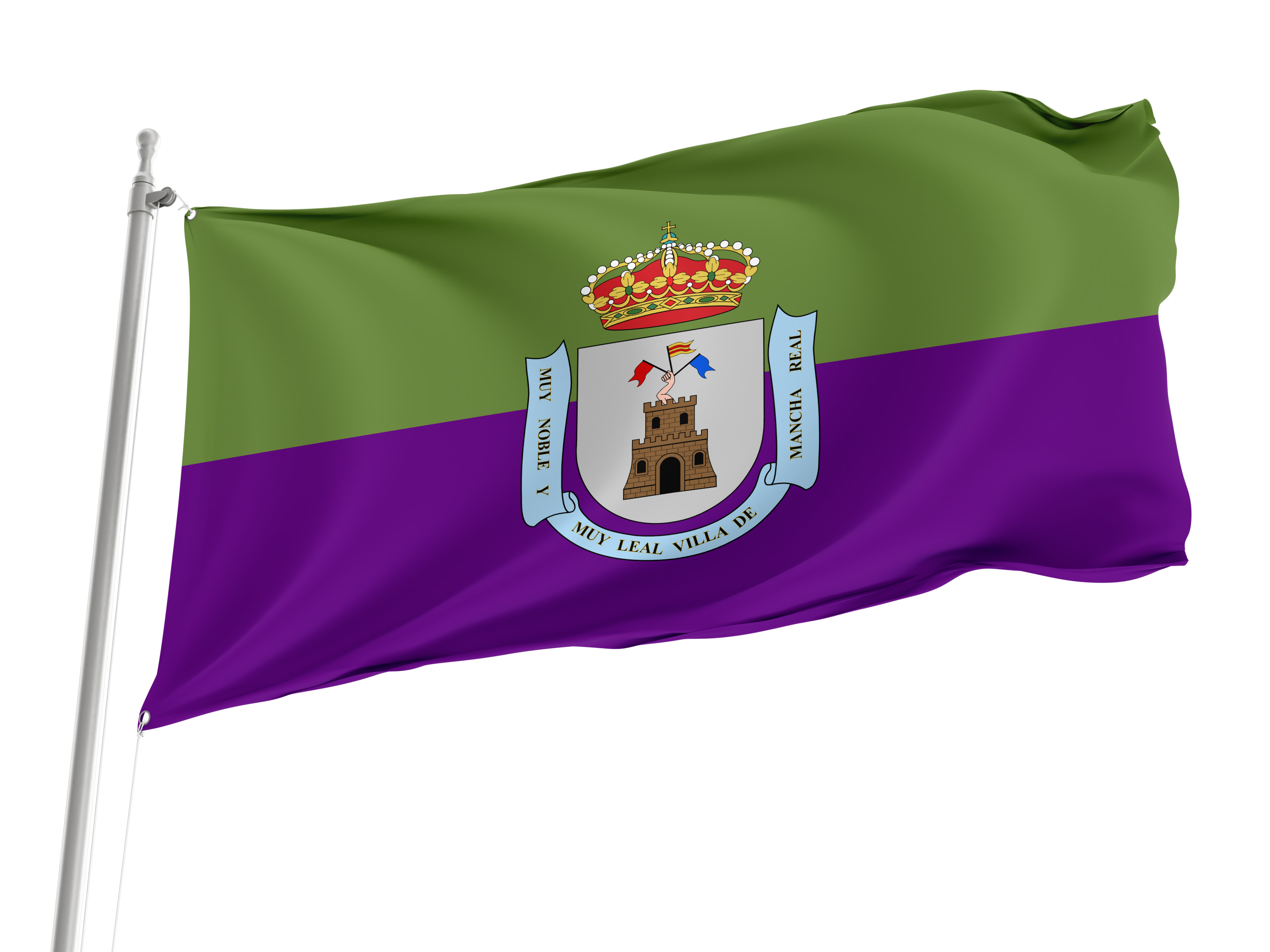 Mancha Real Flag for Indoor & Outdoor Use