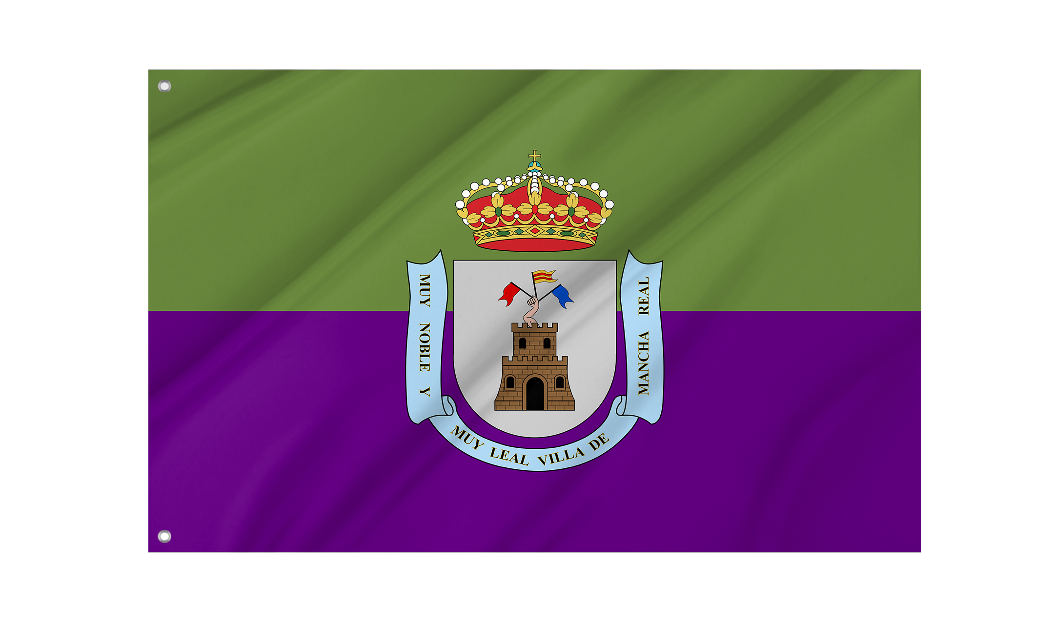 Mancha Real Flag for Indoor & Outdoor Use