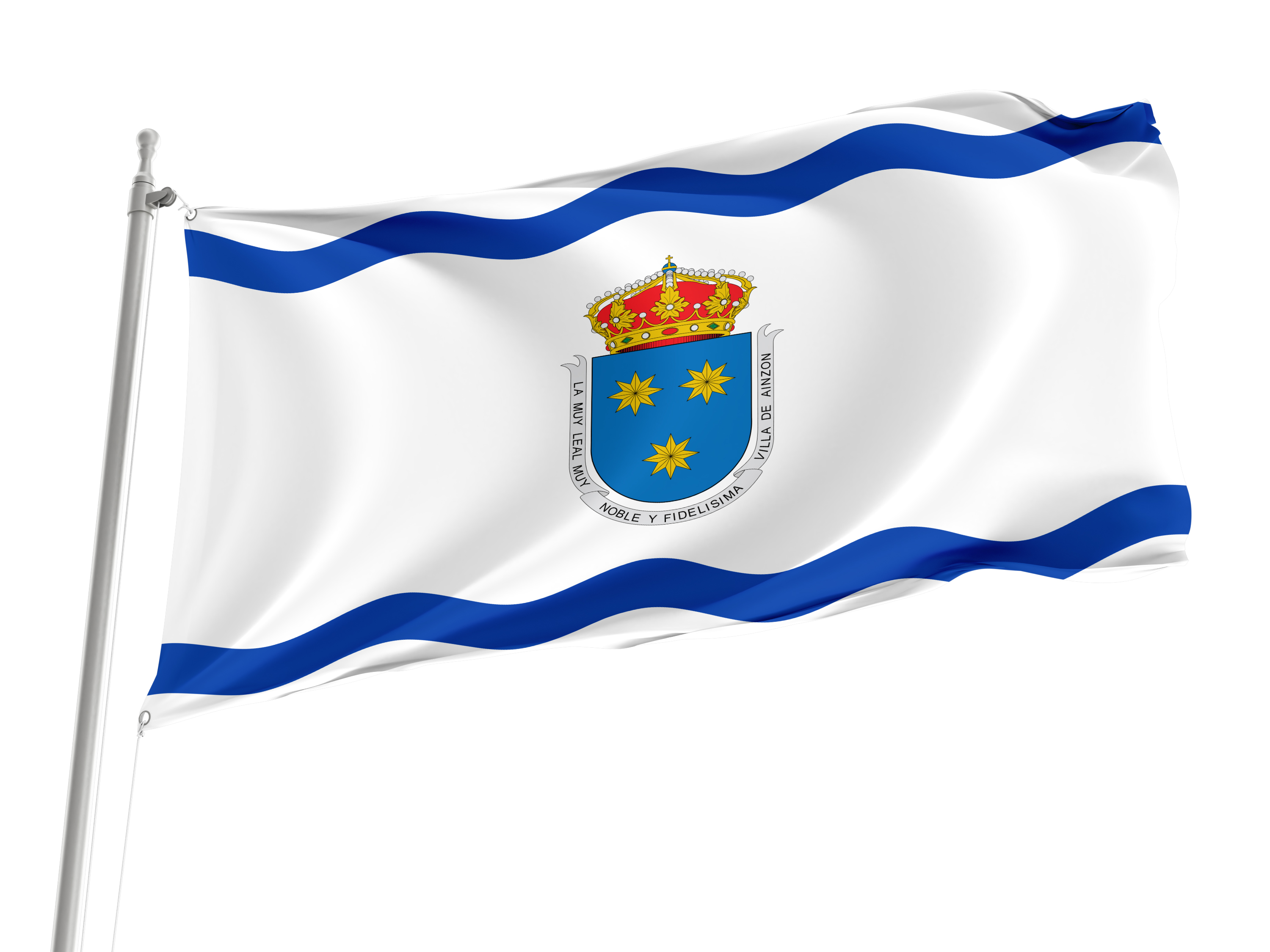Ainzón Flag for Indoor & Outdoor Use