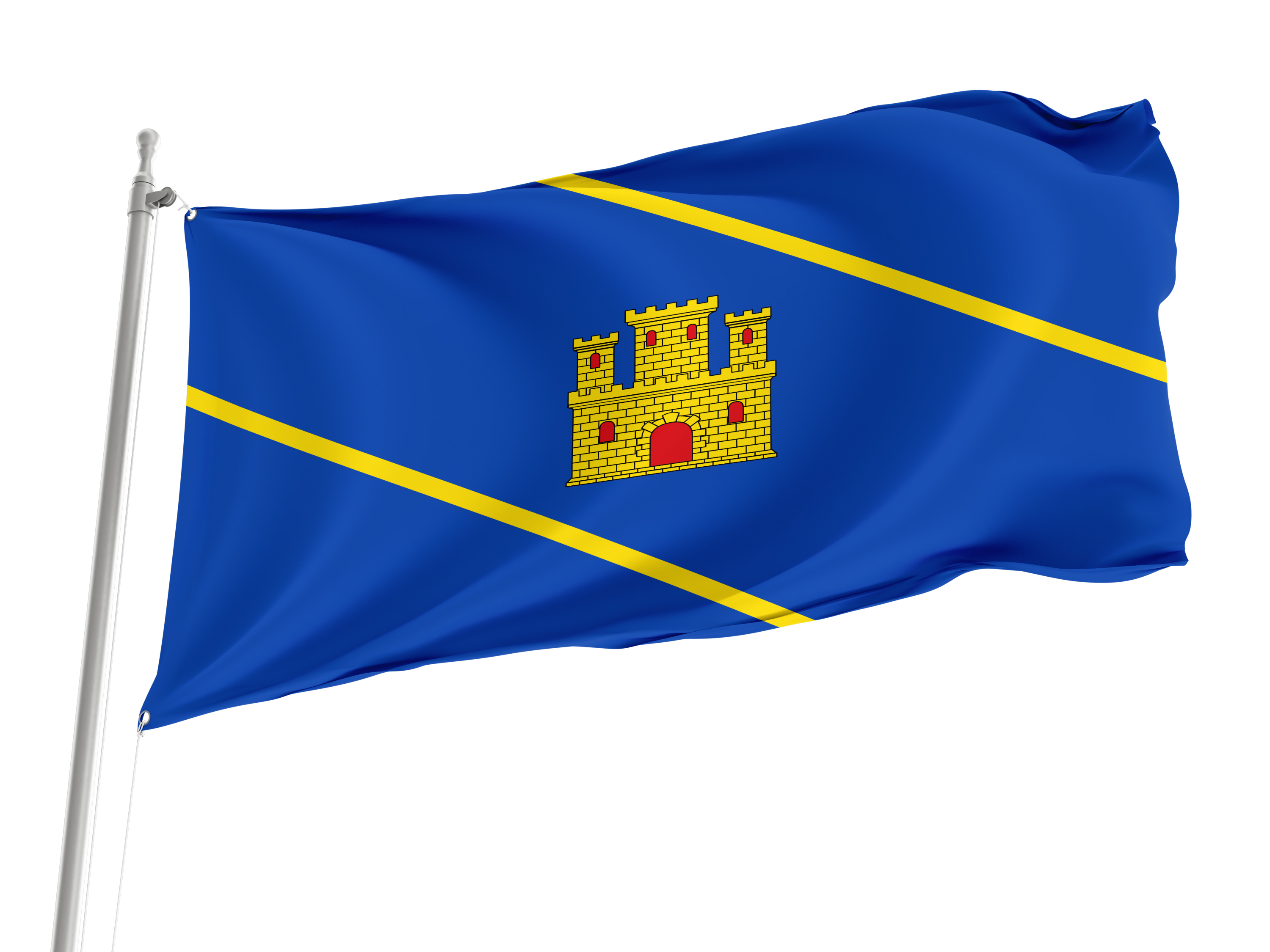 Alcalá de Ebro Flag for Indoor & Outdoor Use