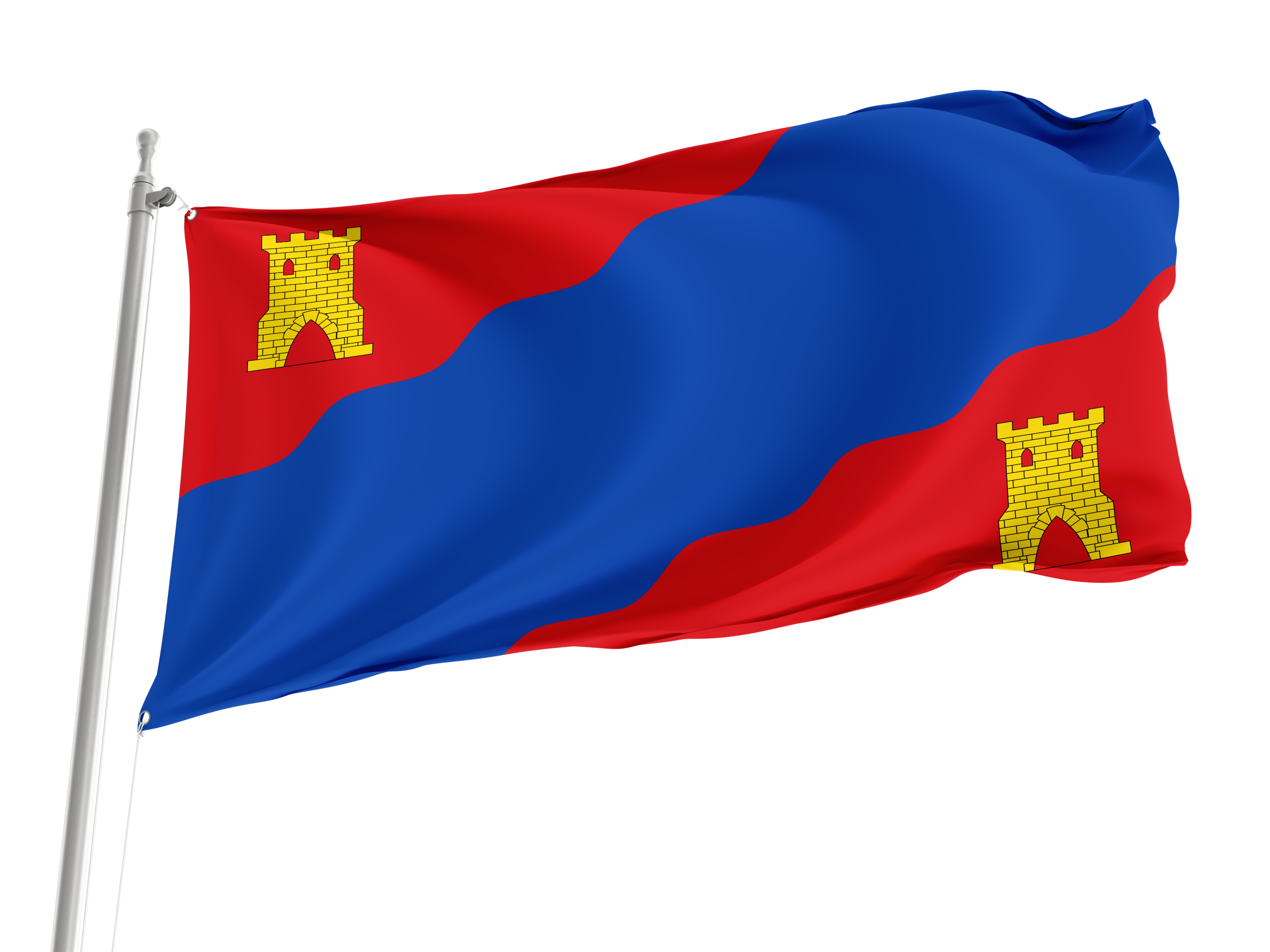 Alhama de Aragón Flag for Indoor & Outdoor Use