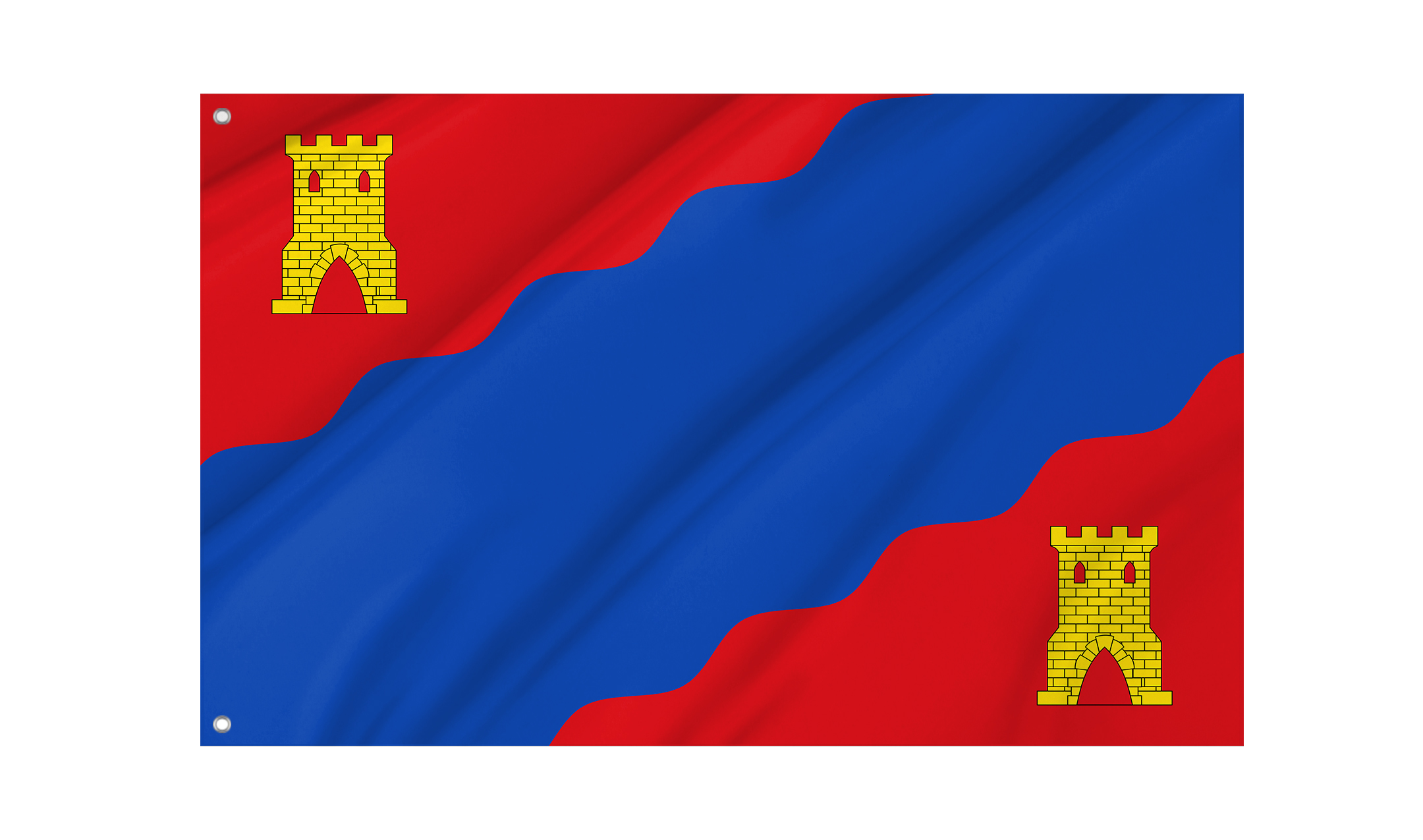 Alhama de Aragón Flag for Indoor & Outdoor Use