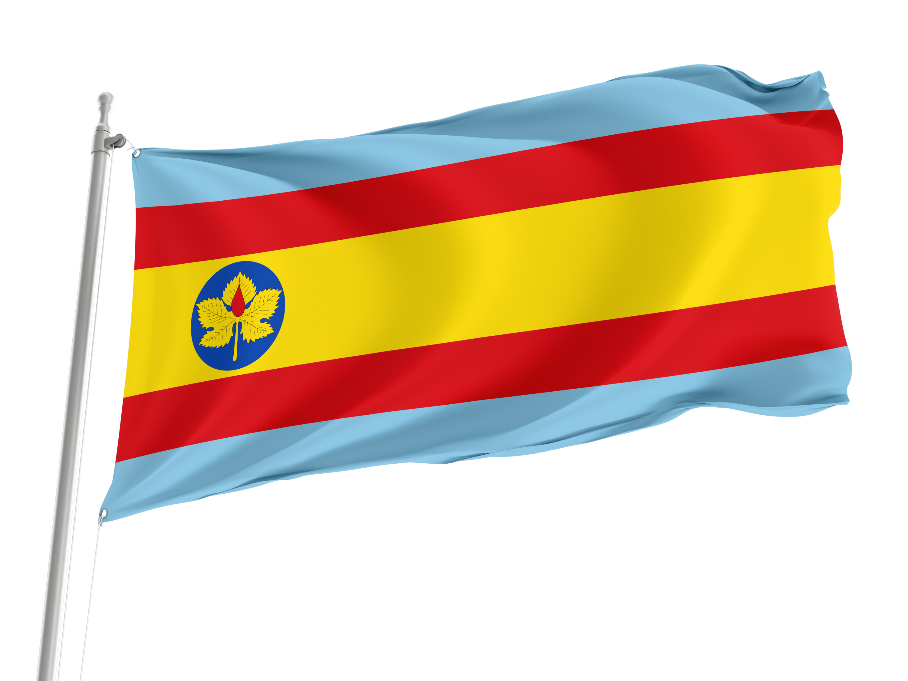 Bureta Flag for Indoor & Outdoor Use