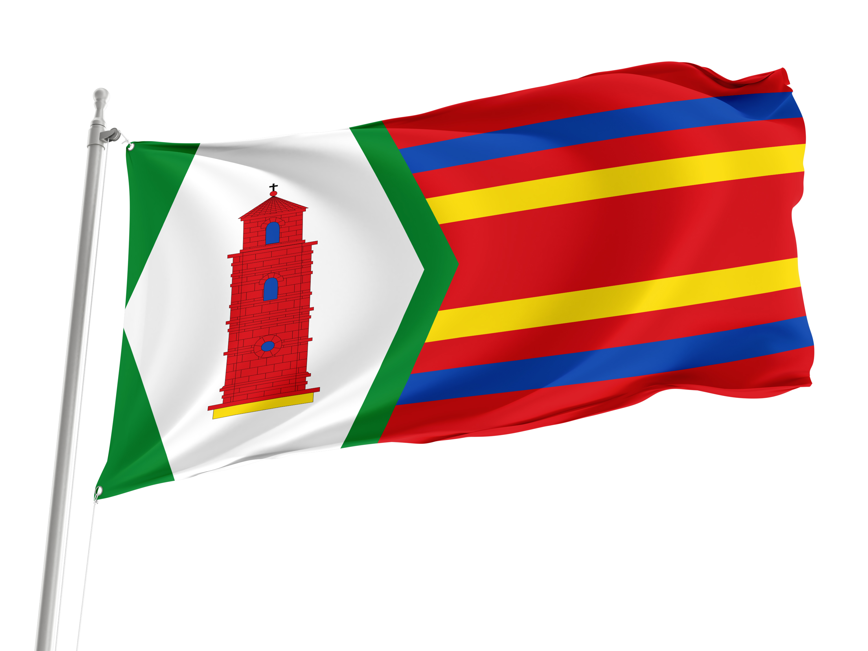 Campillo de Aragón Flag for Indoor & Outdoor Use
