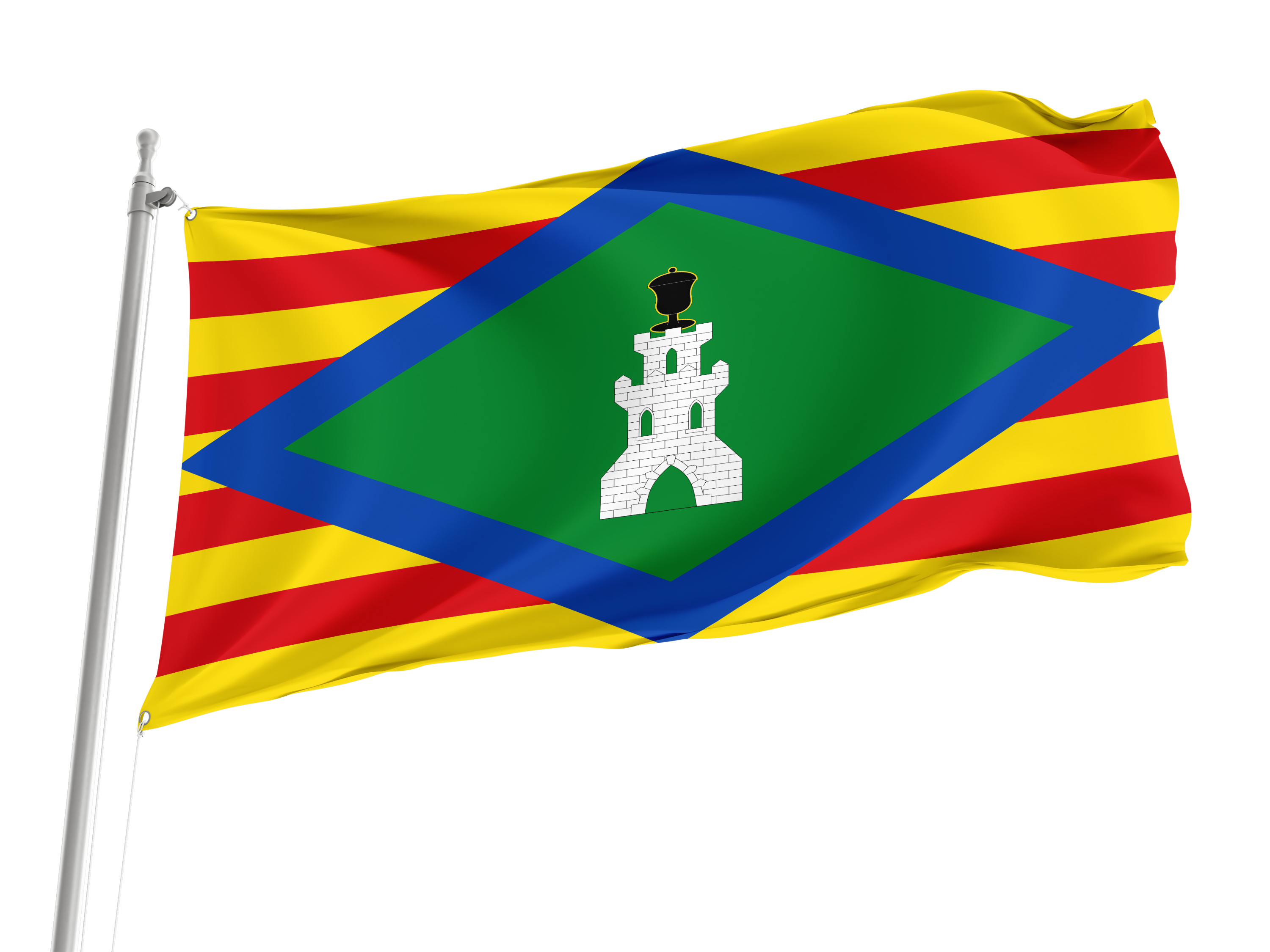 Castejón de Alarba Flag for Indoor & Outdoor Use