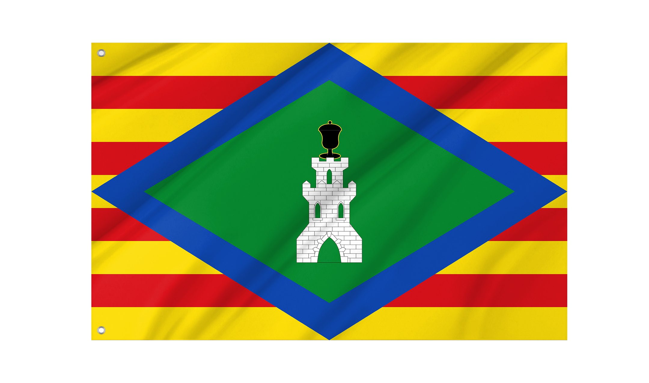 Castejón de Alarba Flag for Indoor & Outdoor Use