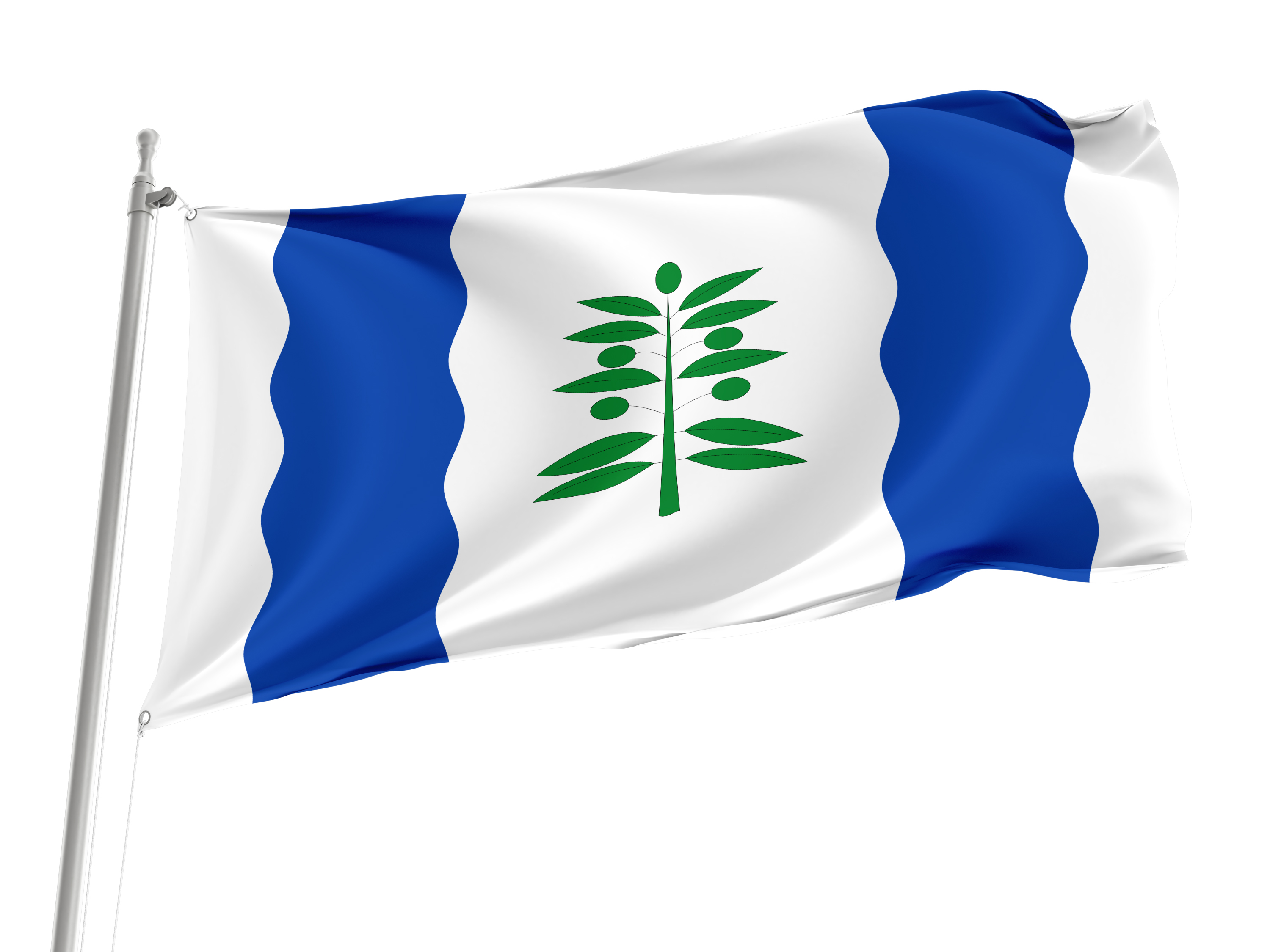 Cinco Olivas Flag for Indoor & Outdoor Use