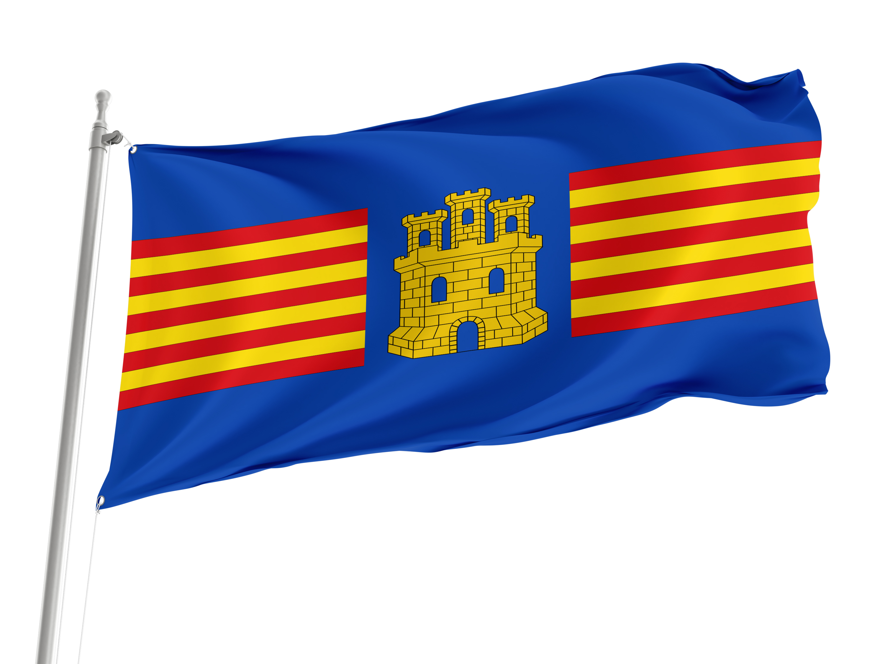 Coat of Arms of Maluenda Flag for Indoor & Outdoor Use