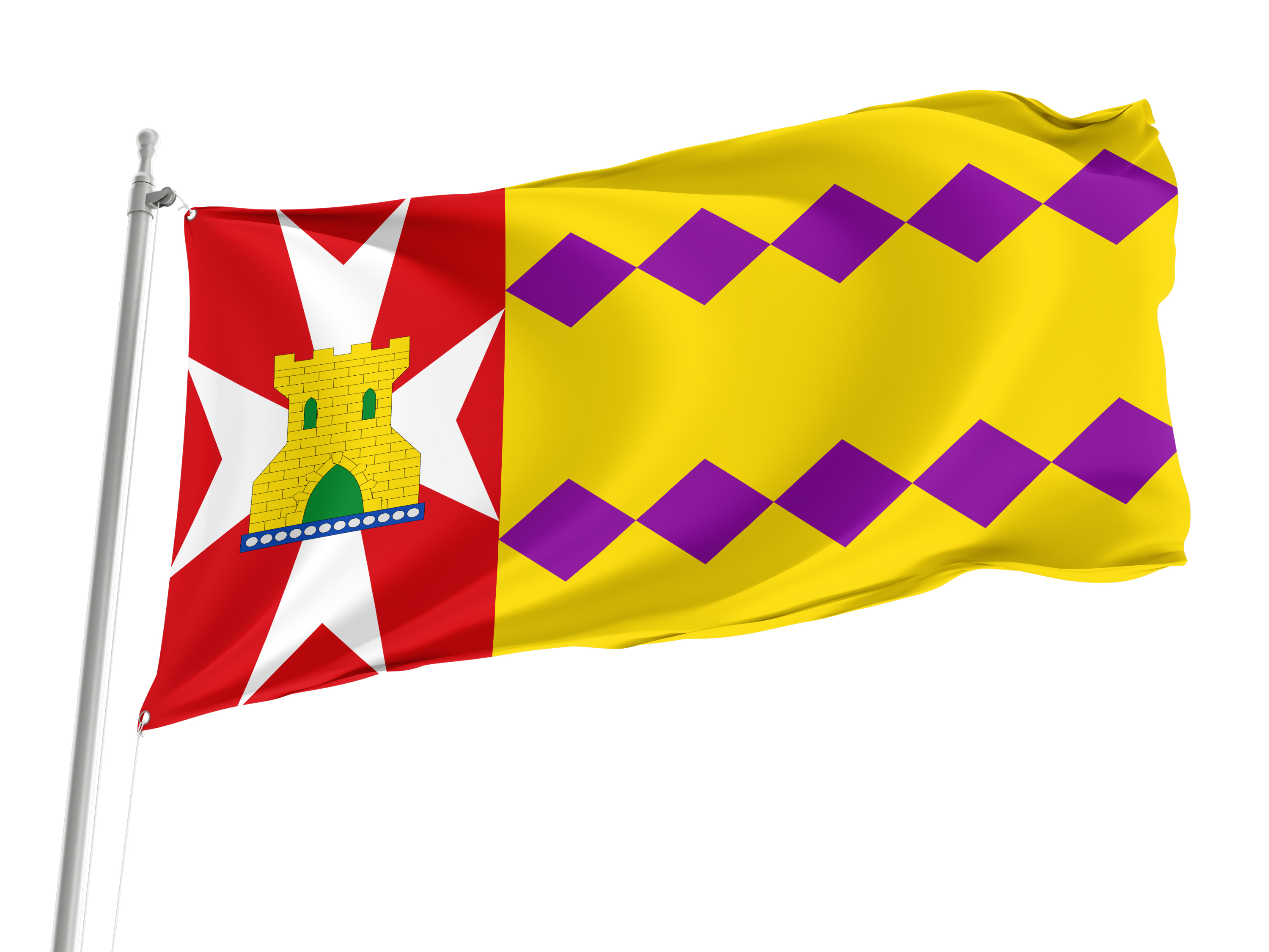 Fuendejalón Flag for Indoor & Outdoor Use