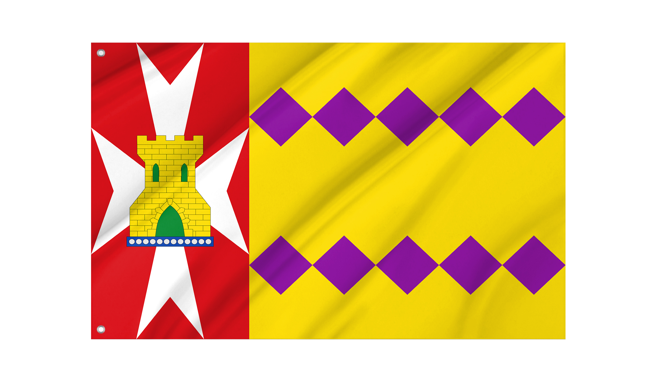 Fuendejalón Flag for Indoor & Outdoor Use