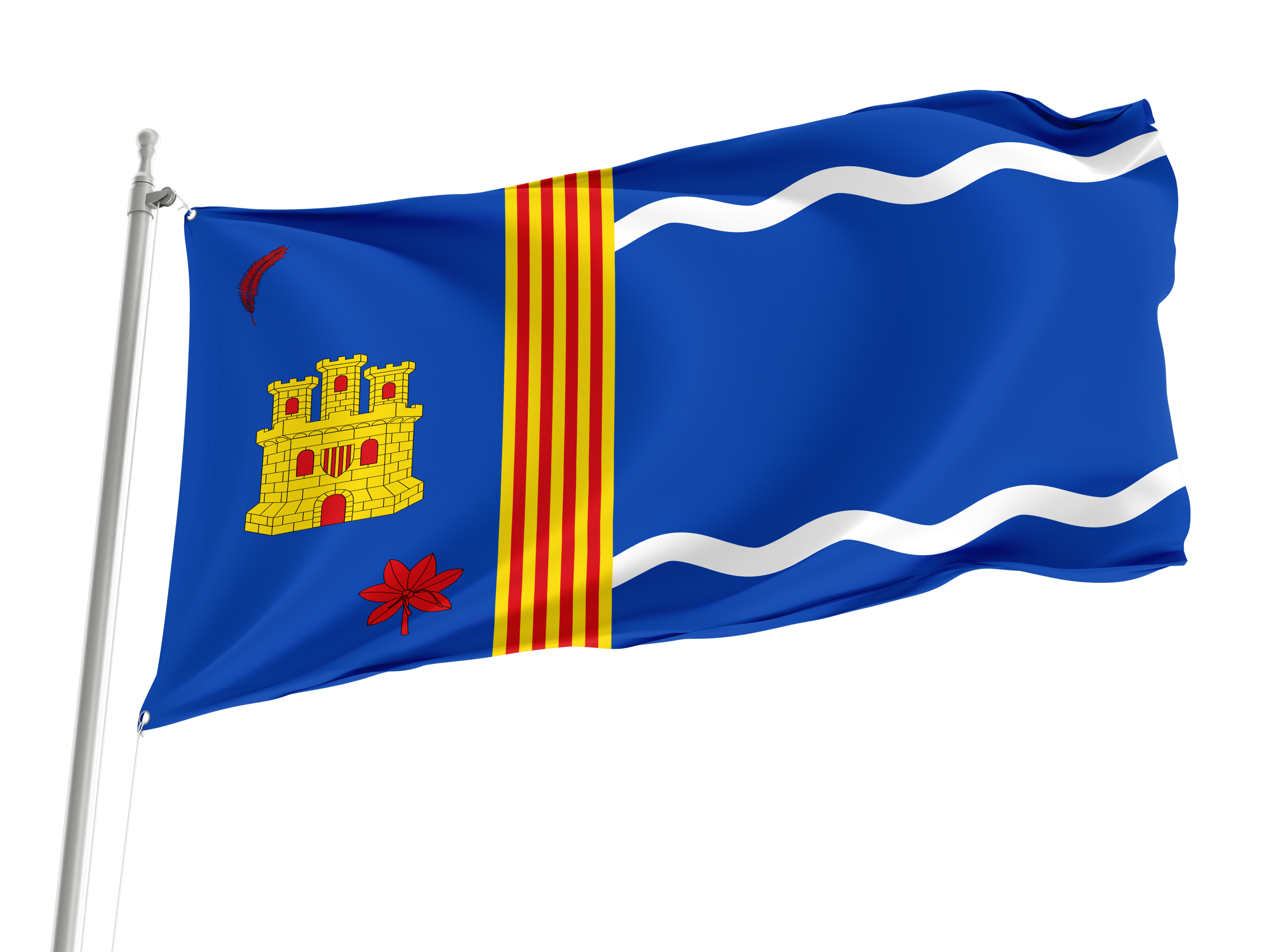 La Almolda Flag for Indoor & Outdoor Use