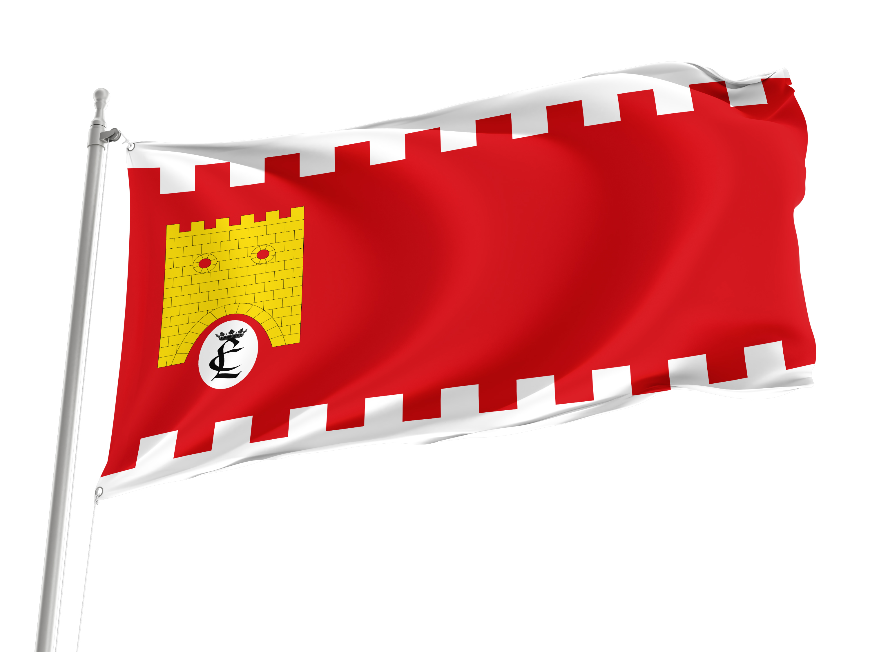 Langa del Castillo Flag for Indoor & Outdoor Use