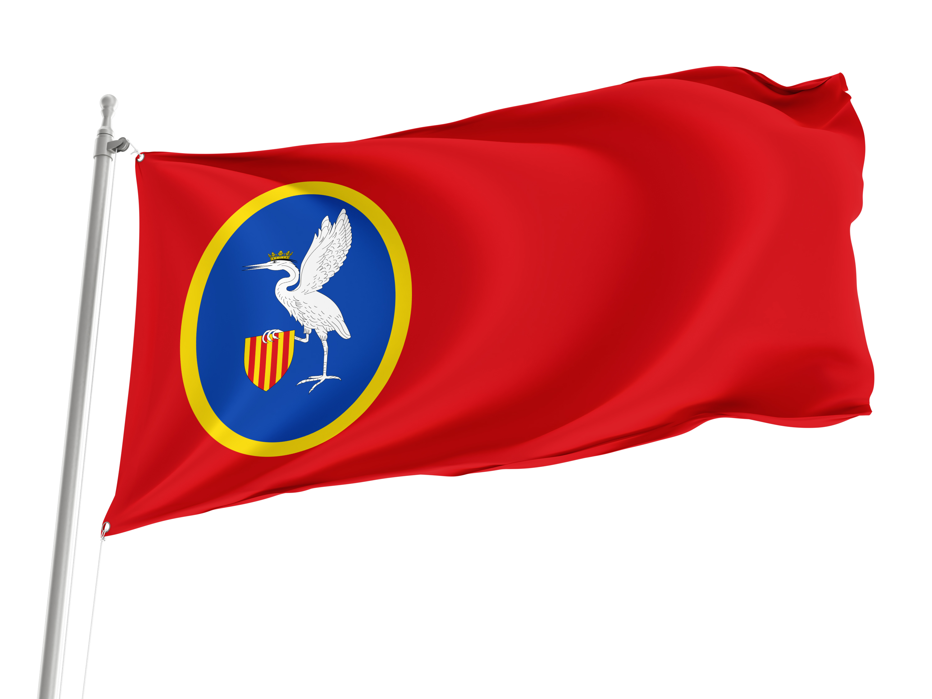 Las Cuerlas Flag for Indoor & Outdoor Use