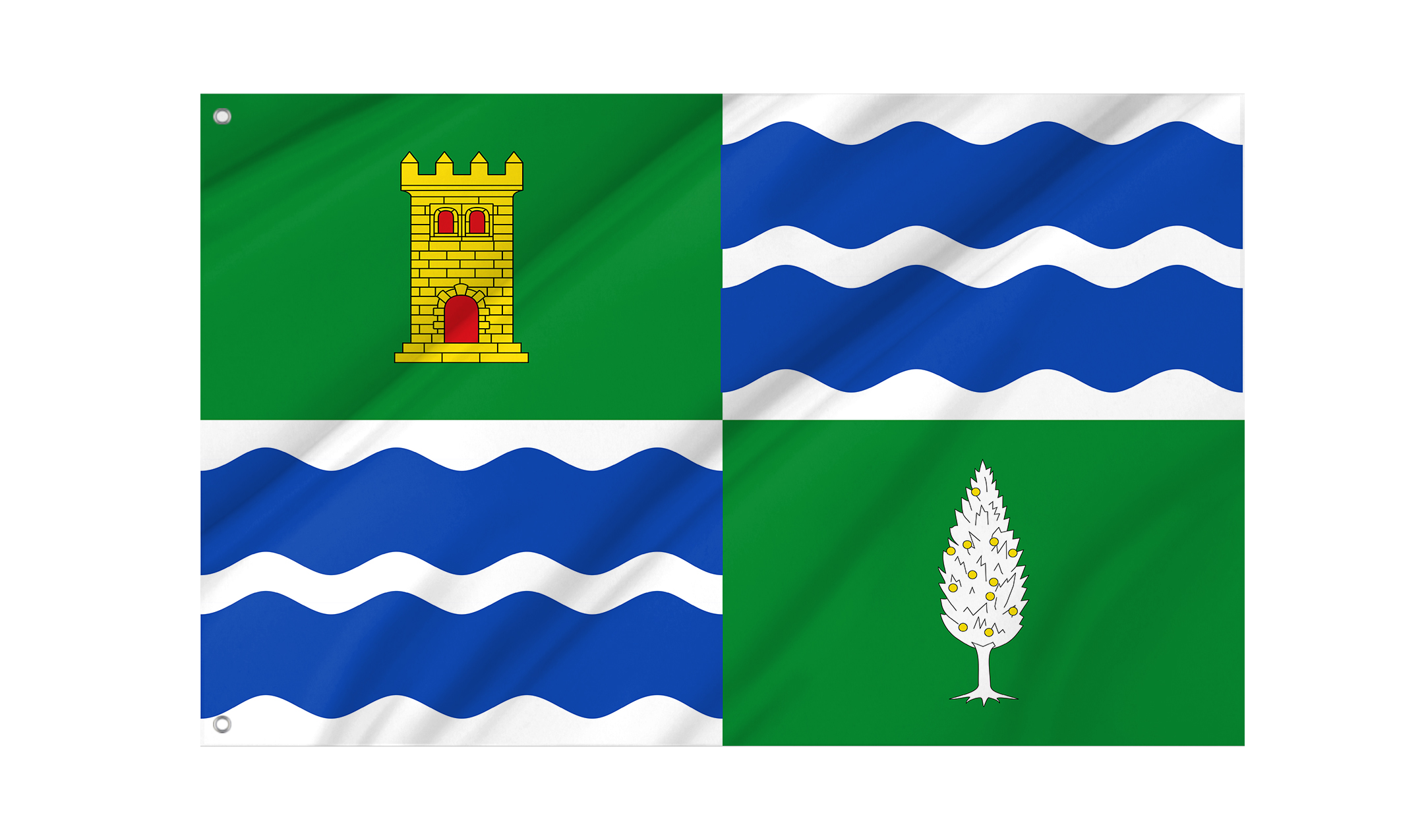 Mequinenza Flag for Indoor & Outdoor Use
