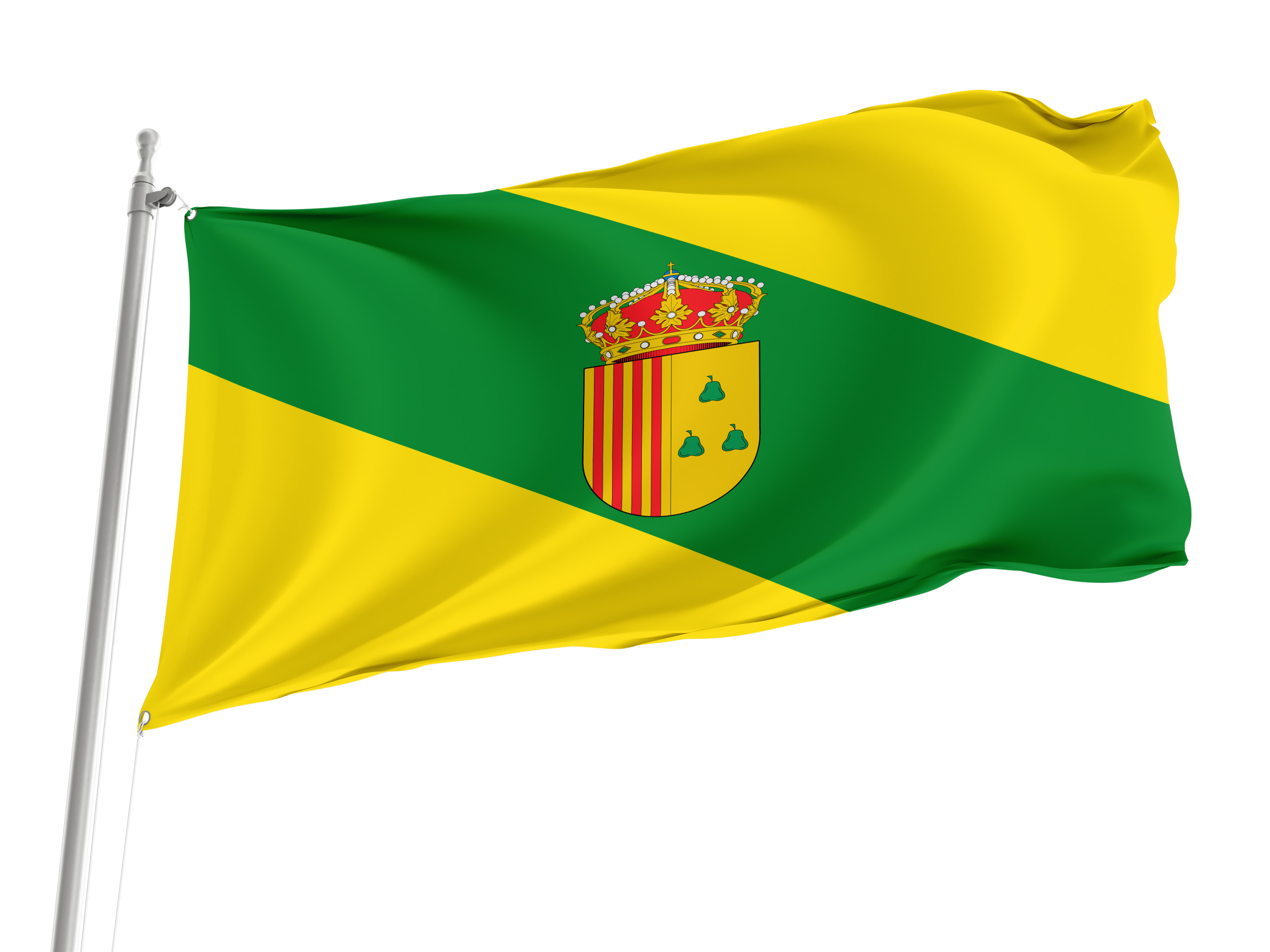 Peralta de Alcofea Flag for Indoor & Outdoor Use