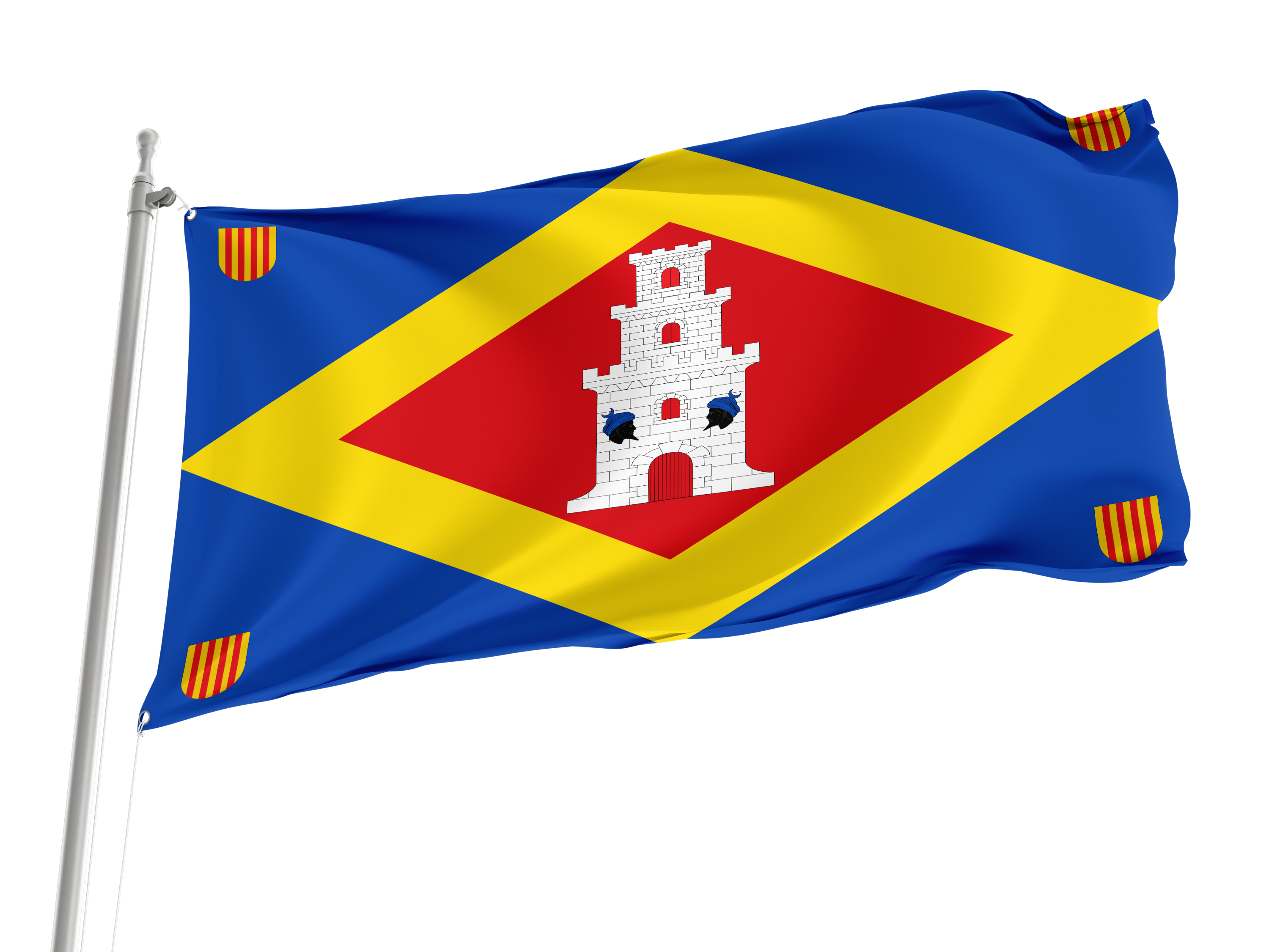Torralba de Ribota Flag for Indoor & Outdoor Use