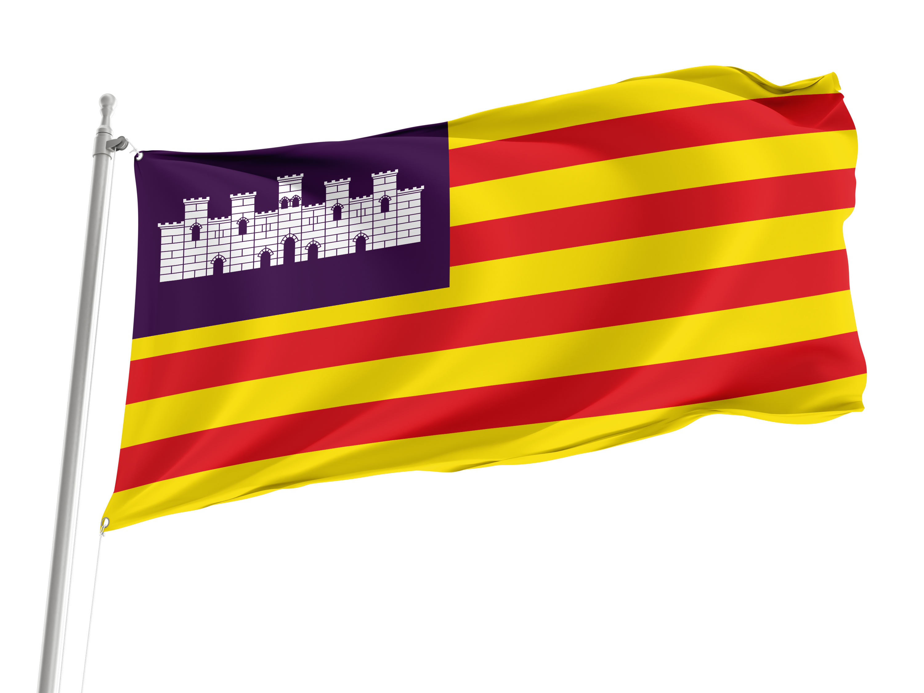 Balearic Islands Flag for Indoor & Outdoor Use