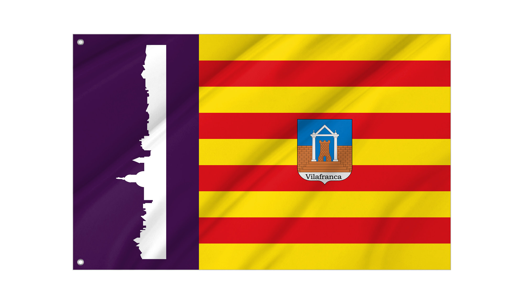 Vilafranca de Bonany Flag for Indoor & Outdoor Use