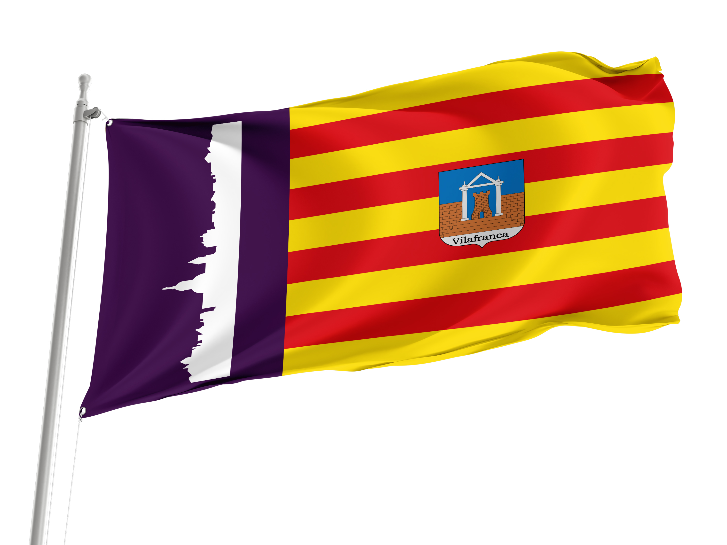 Vilafranca de Bonany Flag for Indoor & Outdoor Use