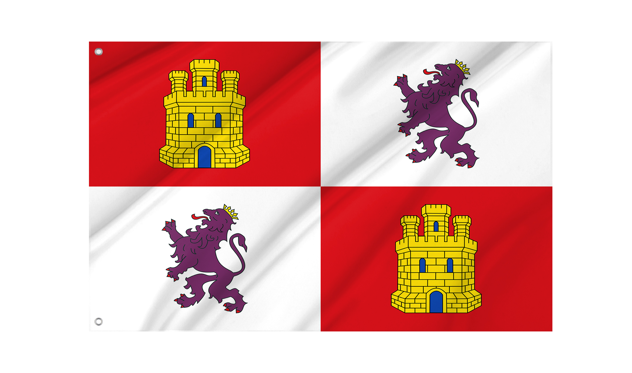 Castile and León Flag for Indoor & Outdoor Use