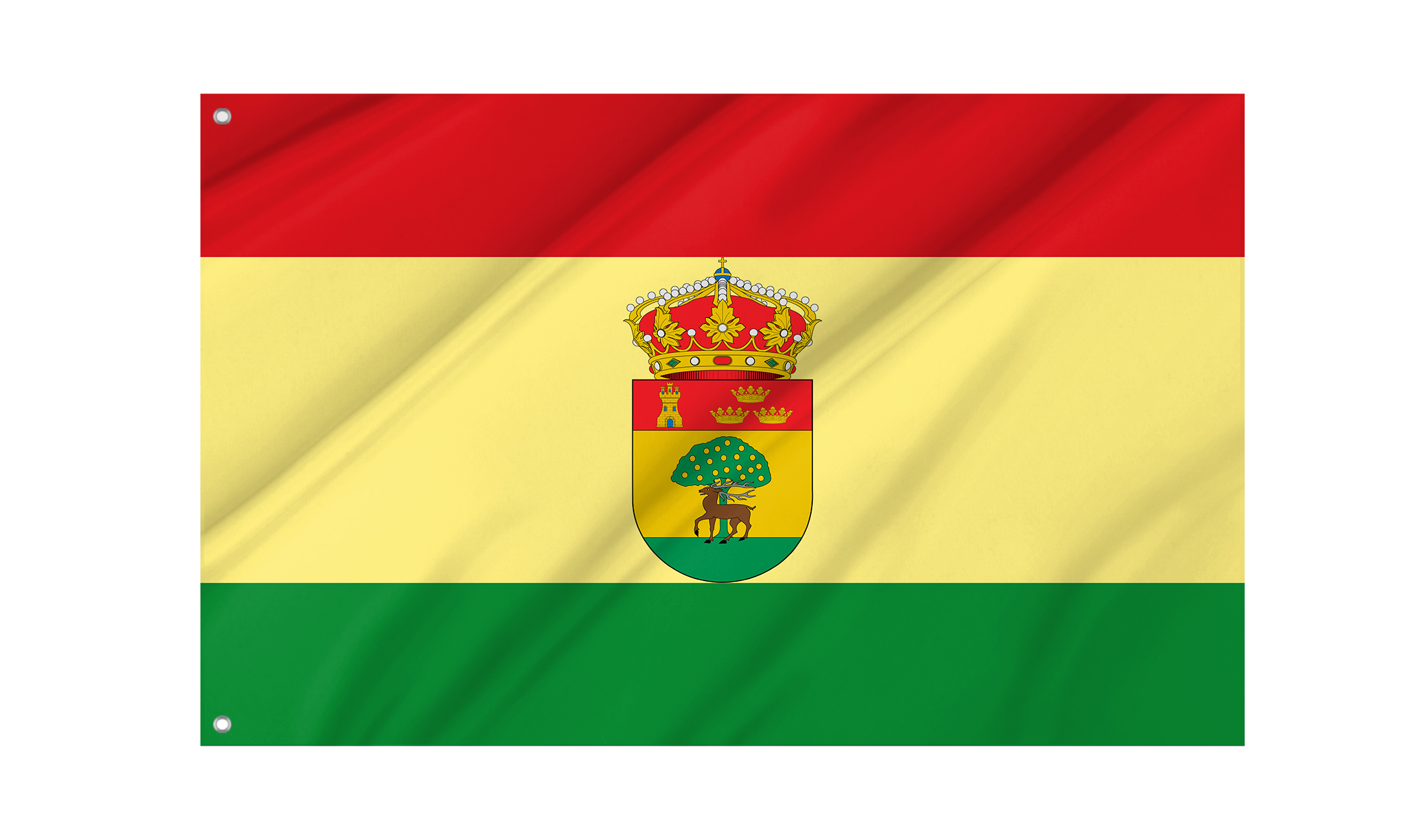 Ciruelos de Cervera Municipality Burgos Flag for Indoor & Outdoor Use