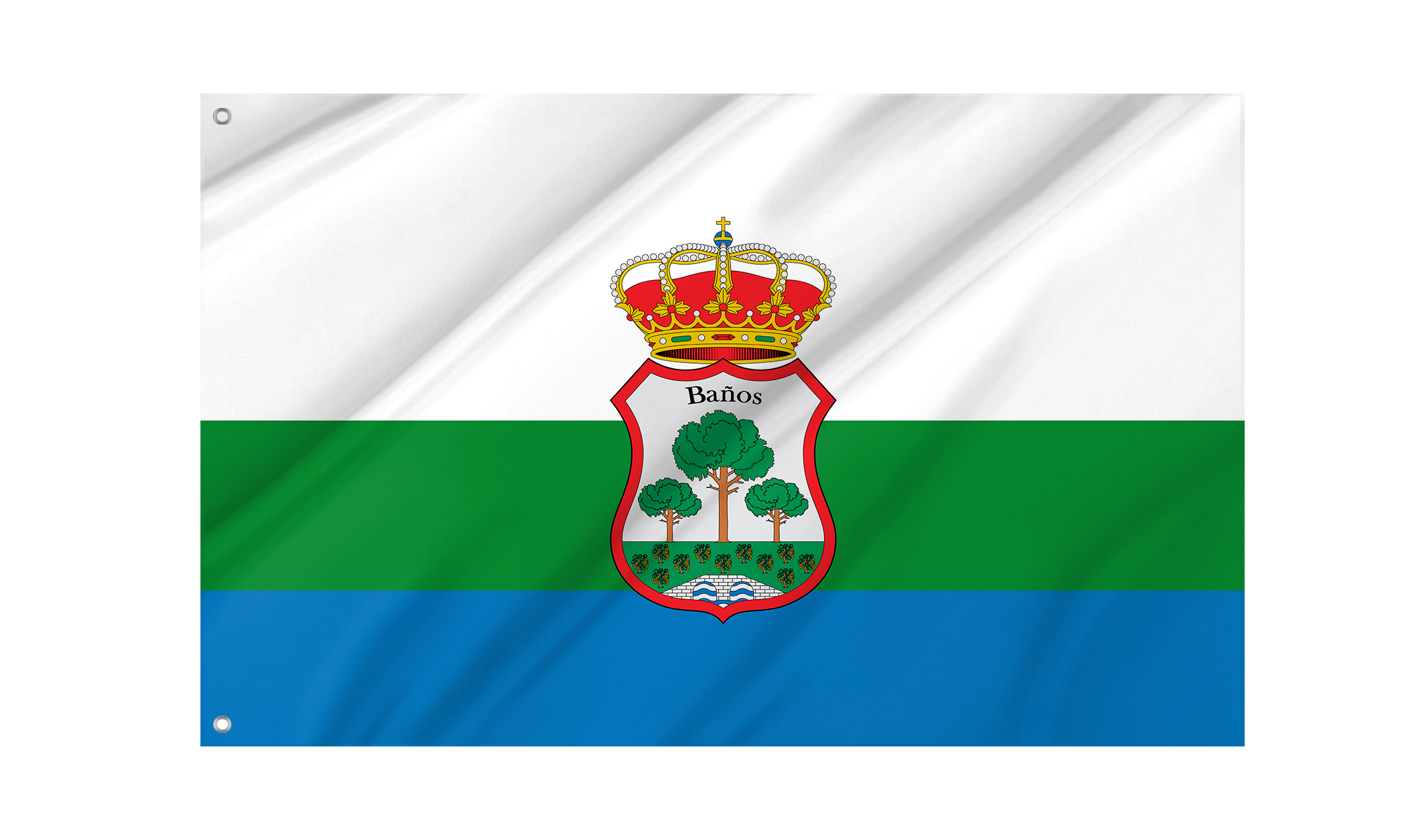 Banos de Valdearados Flag for Indoor & Outdoor Use