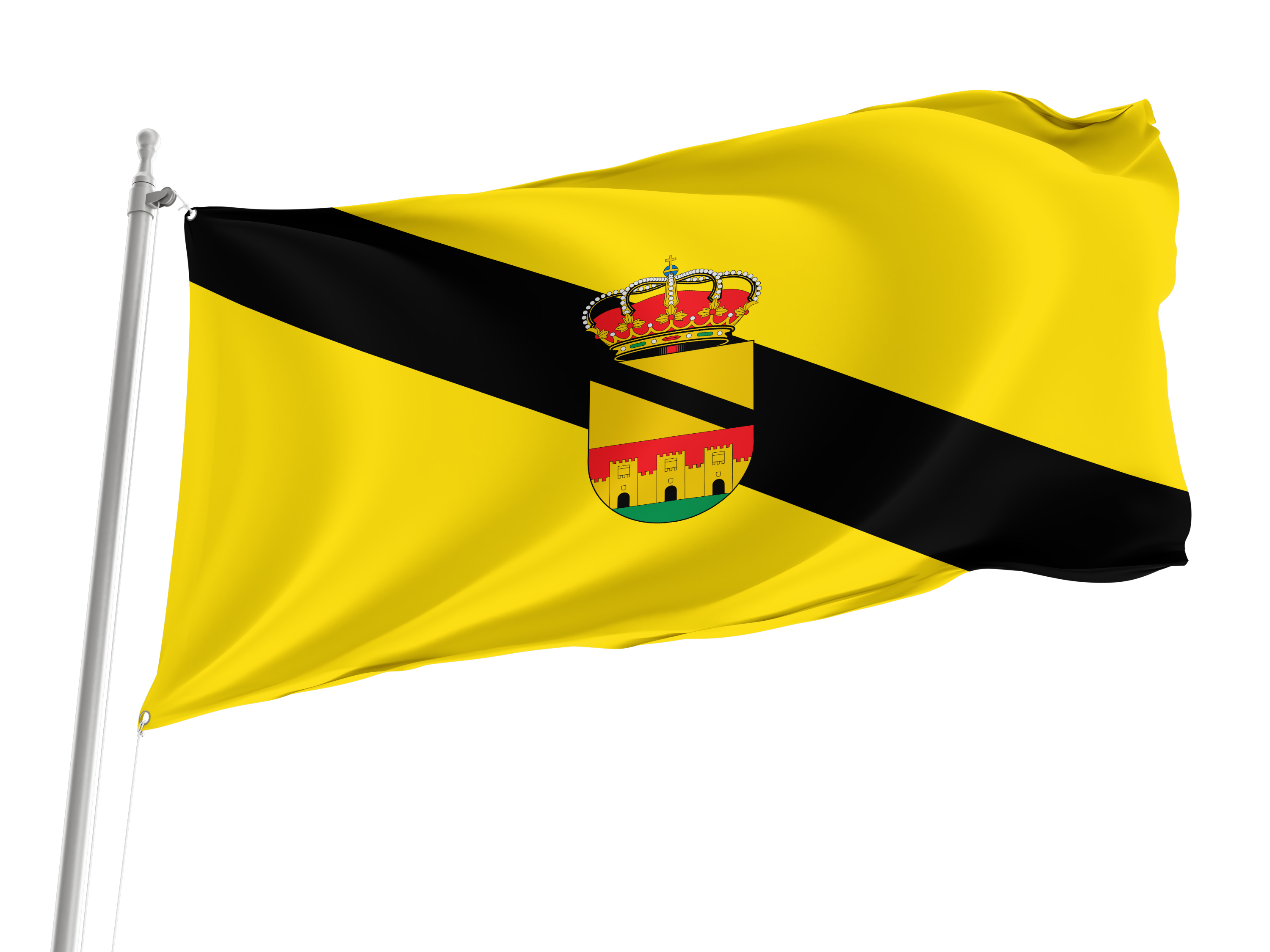 Santa María del Campo Flag for Indoor & Outdoor Use