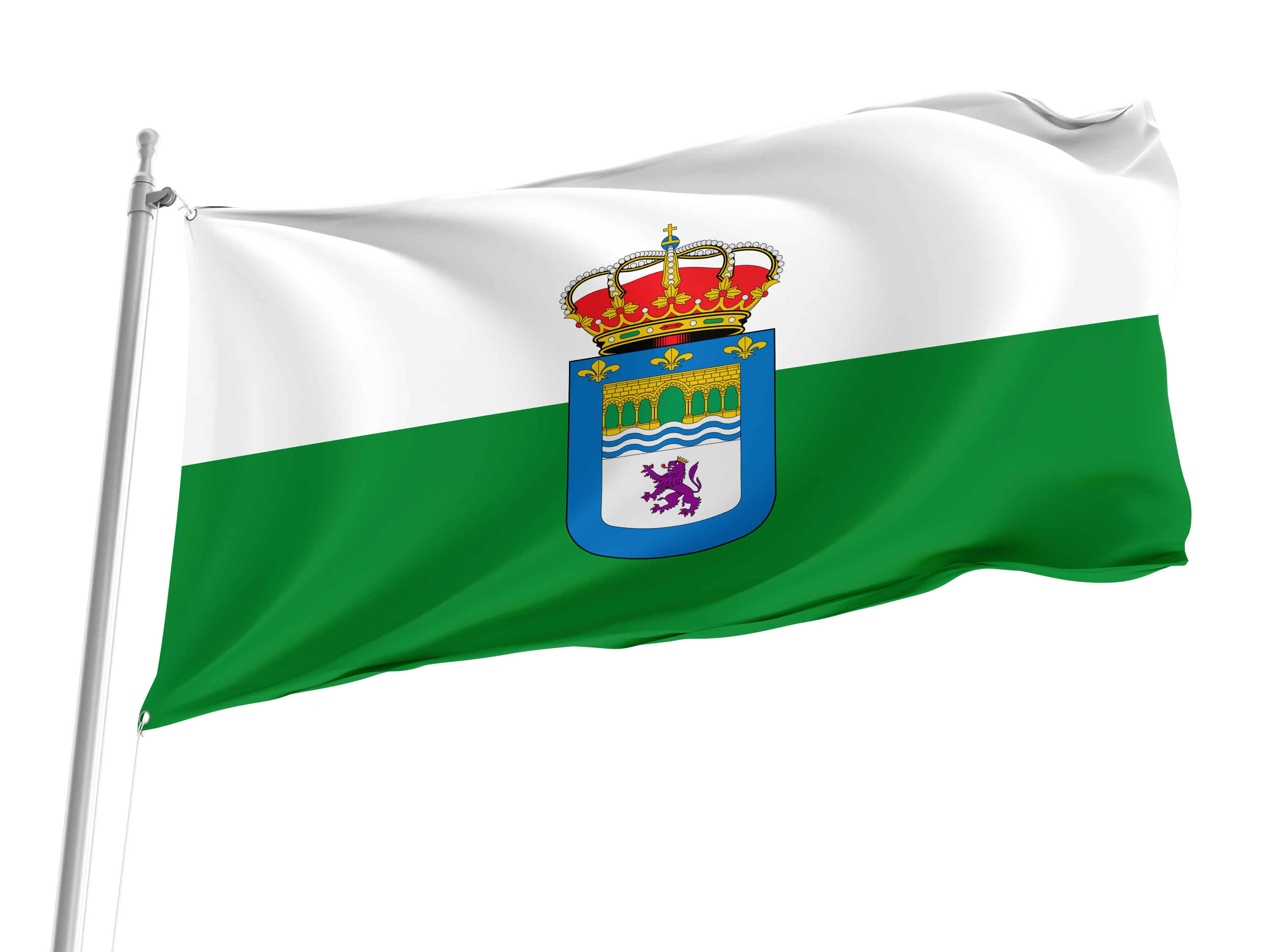 Gradefes - Junta Vecinal Flag for Indoor & Outdoor Use