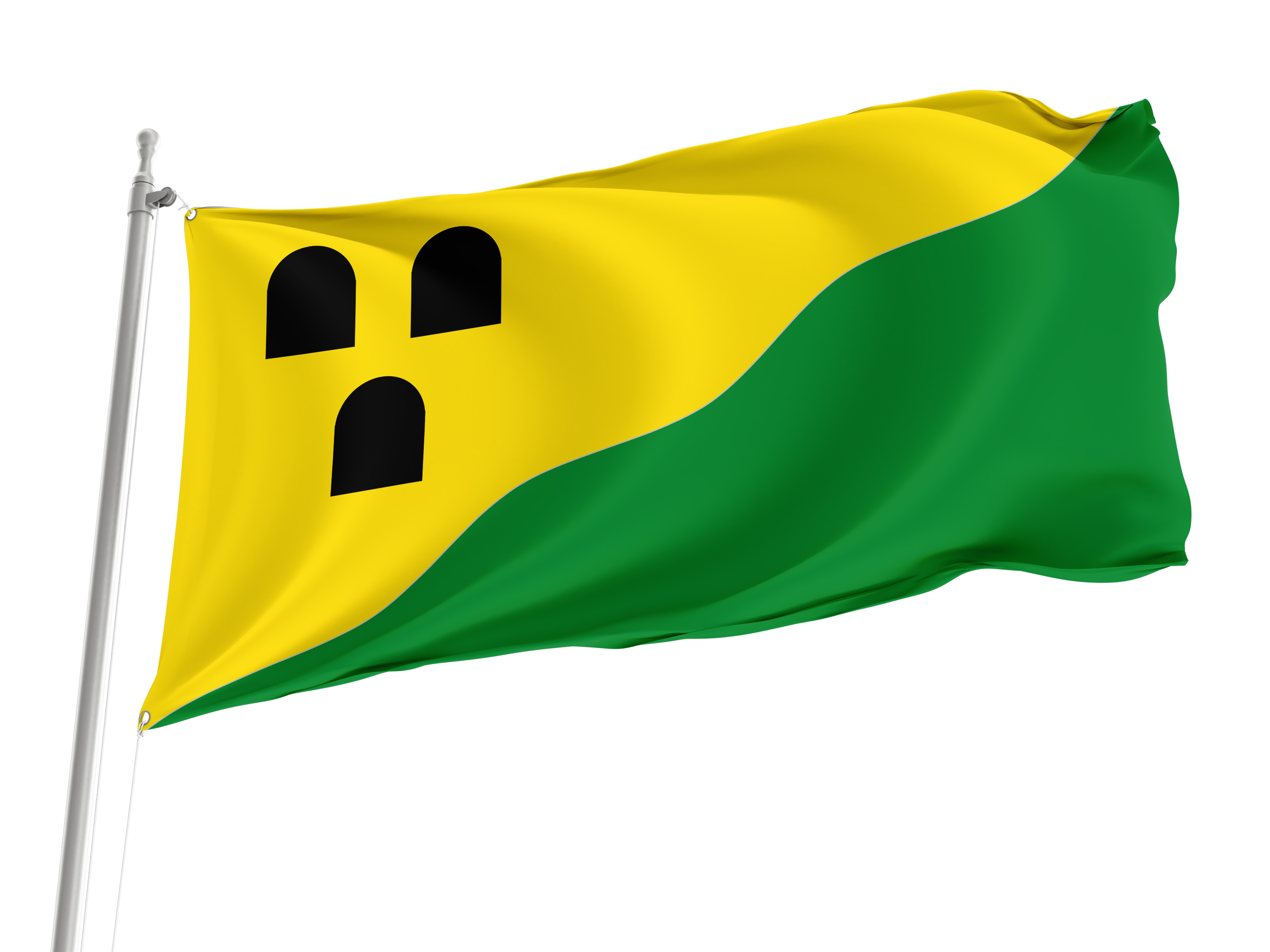 Cobos de Cerrato Flag for Indoor & Outdoor Use