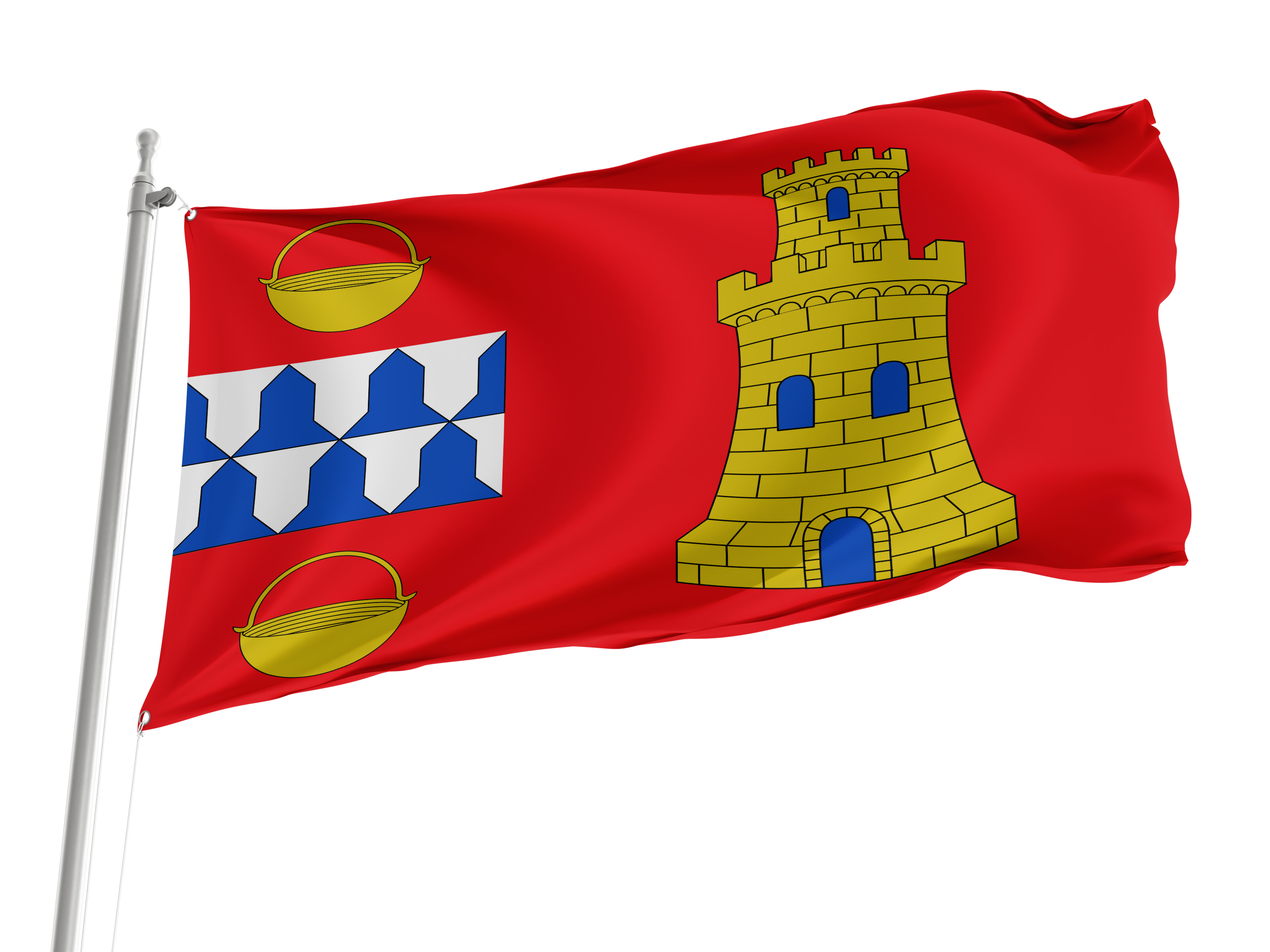 Calahorra de Boedo Flag for Indoor & Outdoor Use