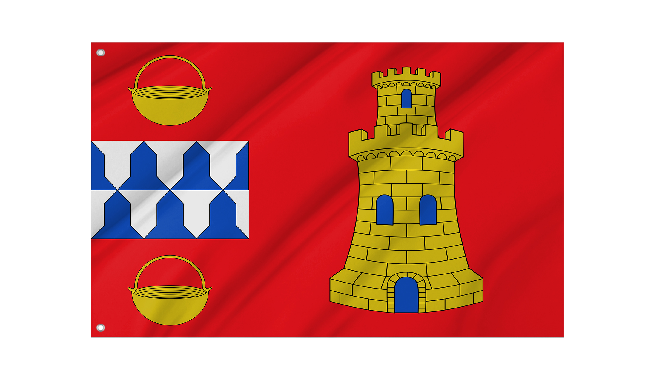 Calahorra de Boedo Flag for Indoor & Outdoor Use