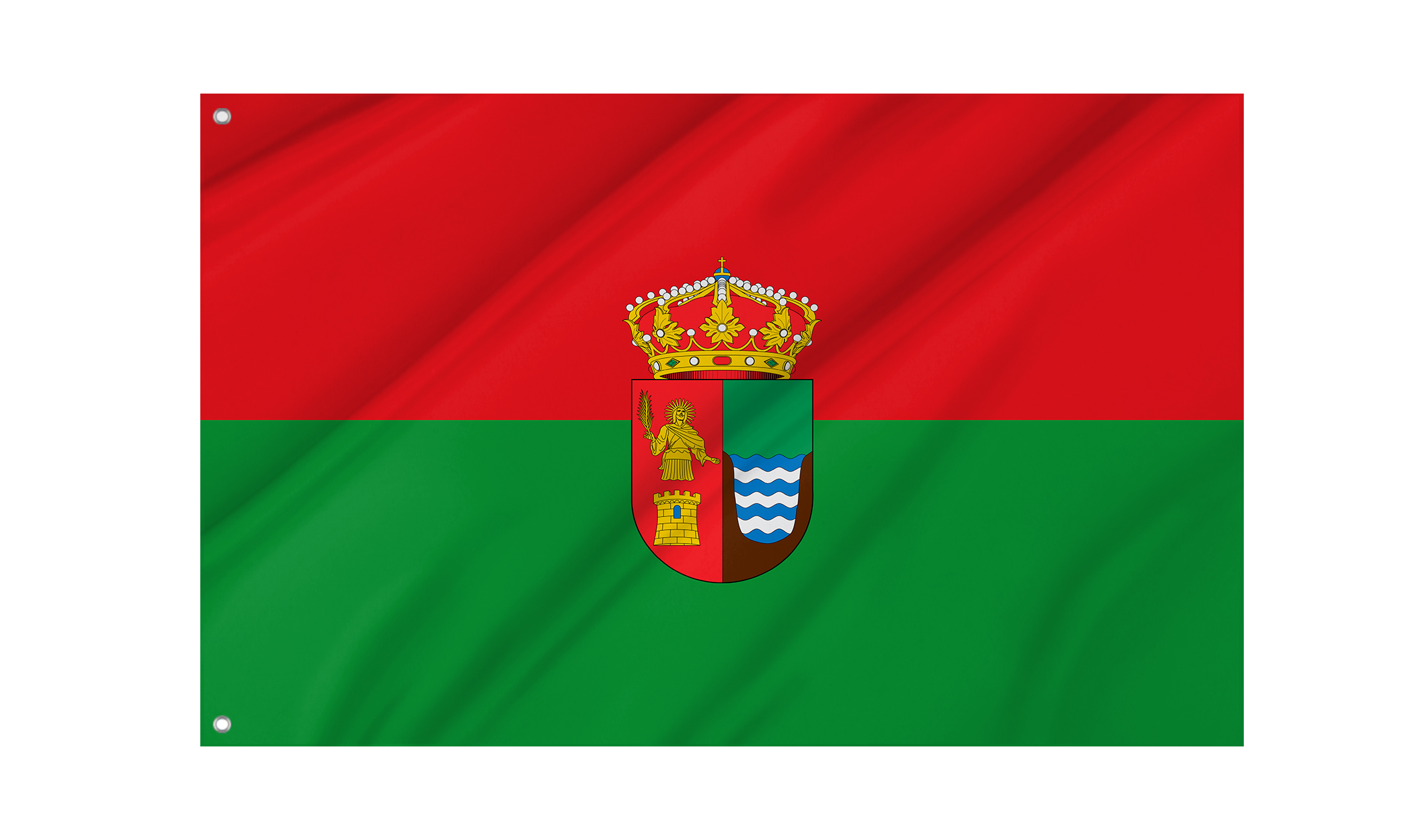 Santervás de la Vega Flag for Indoor & Outdoor Use