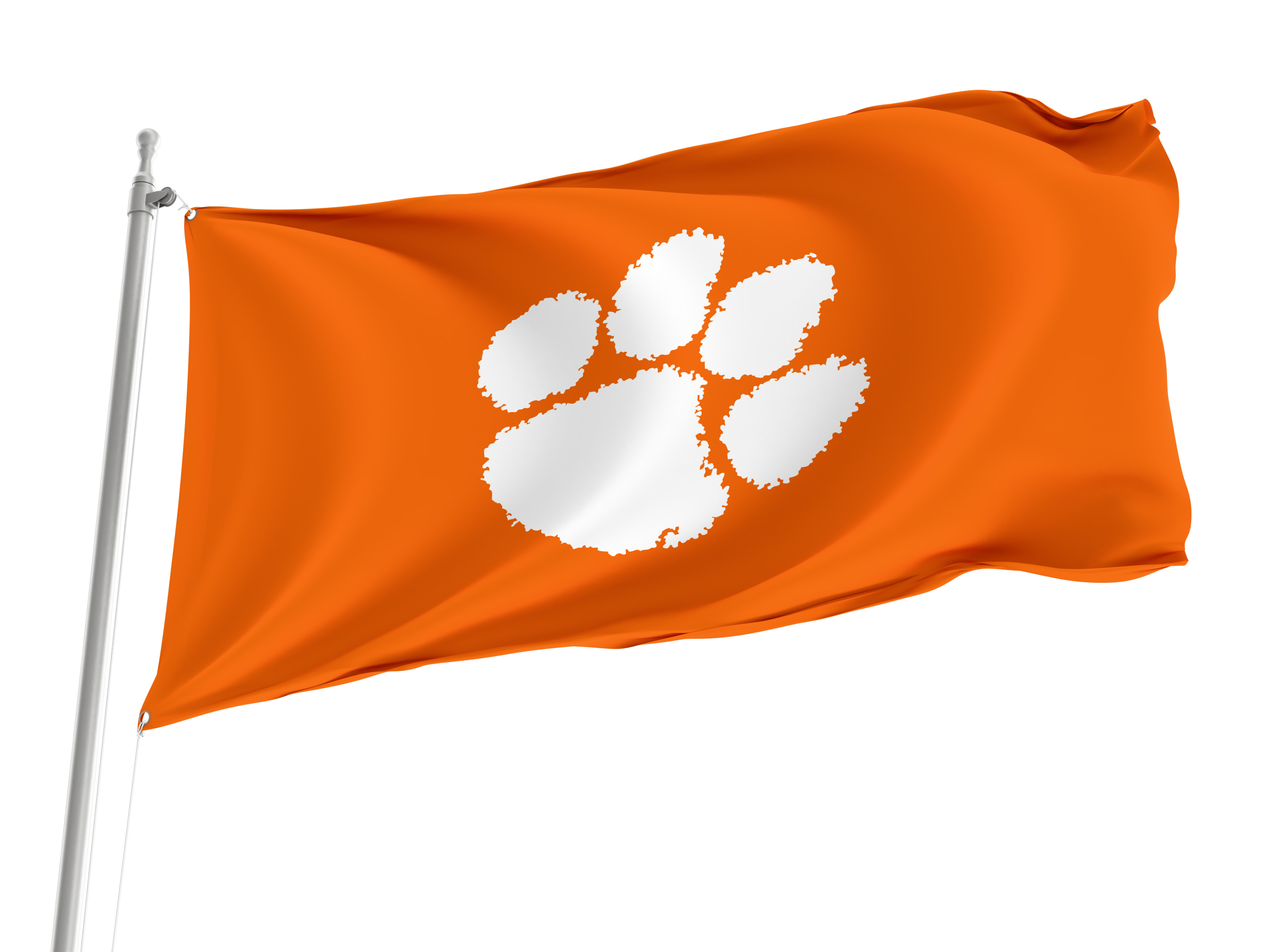 Clemson Tigers Flag for Indoor & Outdoor Use