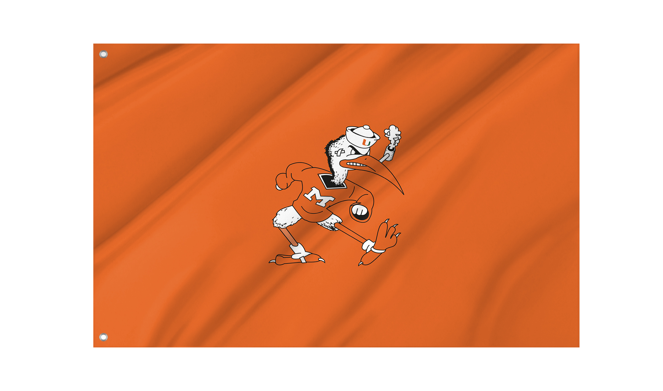 Miami Hurricanes Flag for Indoor & Outdoor Use