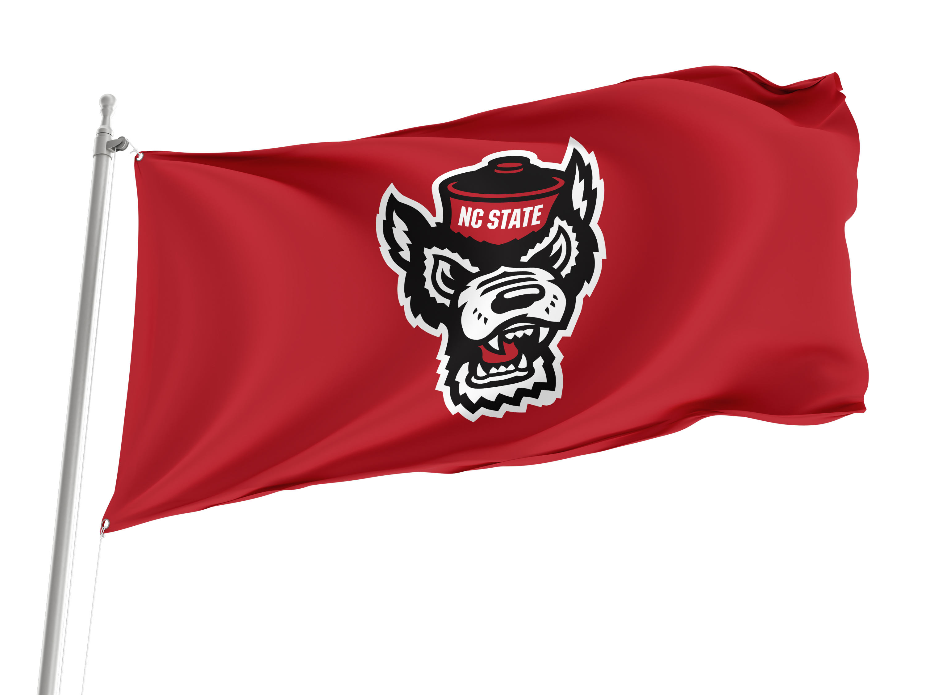 NC State Wolfpack Flag for Indoor & Outdoor Use