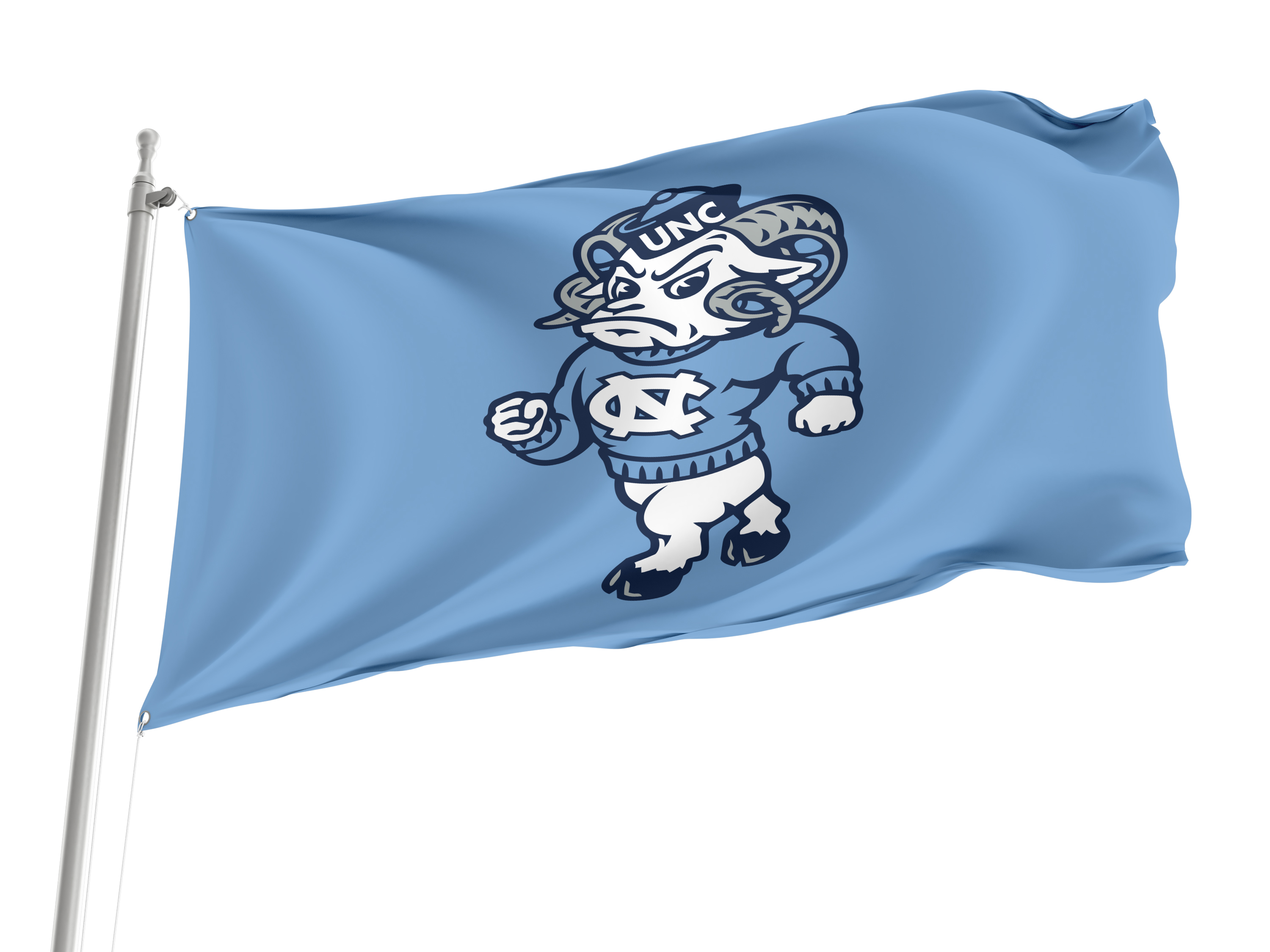 North Carolina Tar Heels Flag for Indoor & Outdoor Use