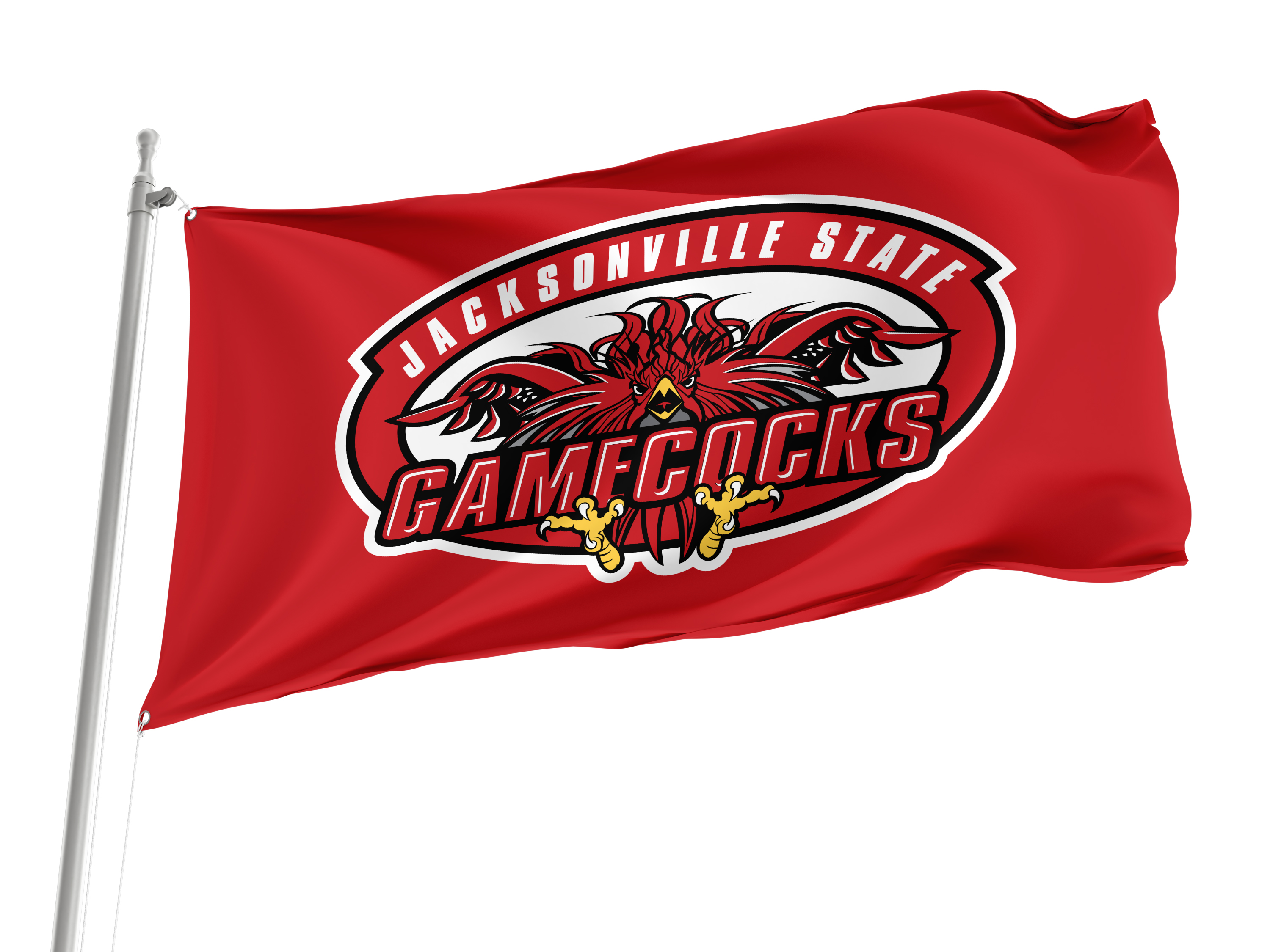 Jacksonville State Gamecocks Flag for Indoor & Outdoor Use
