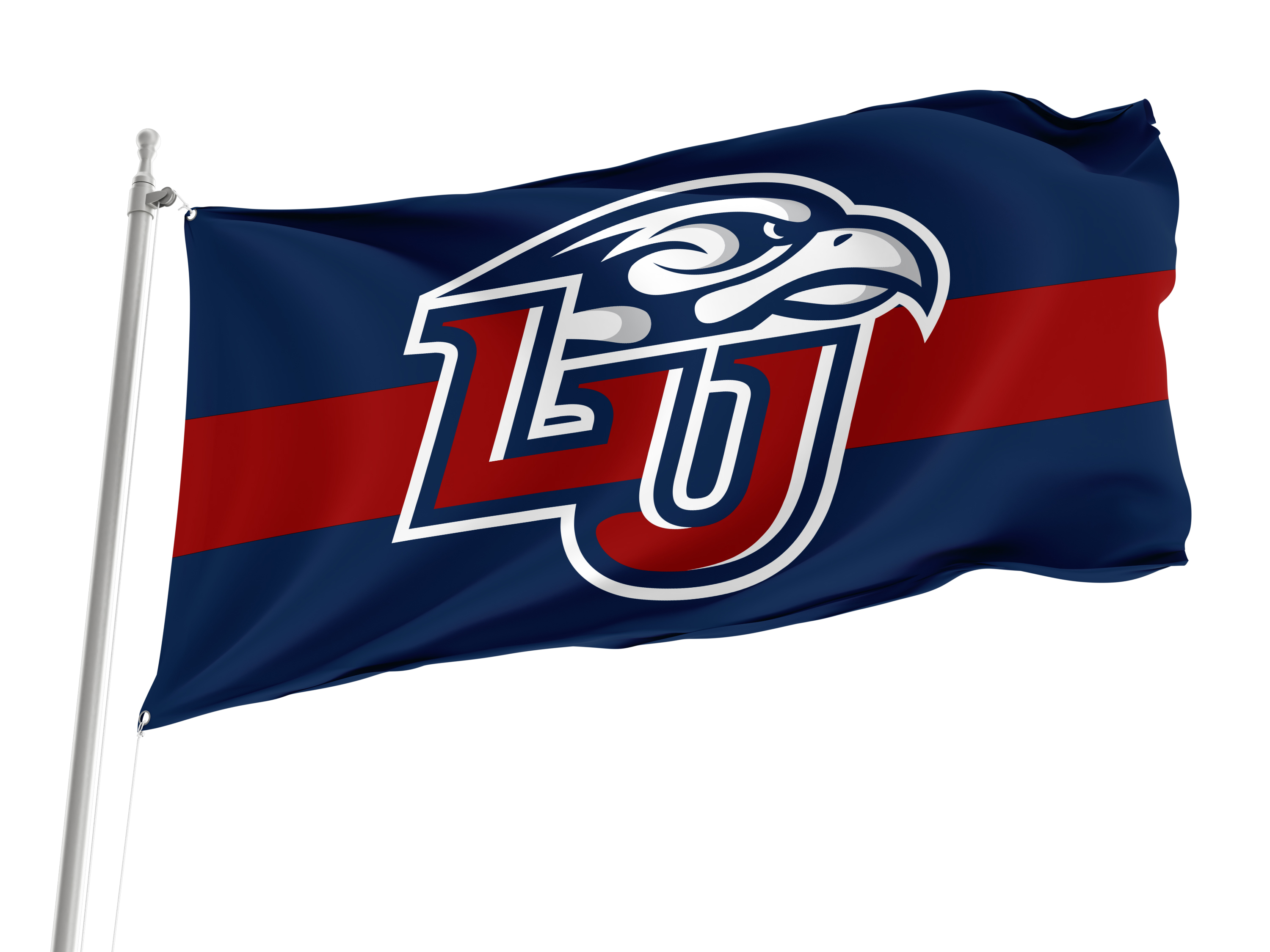 Liberty Flames Flag for Indoor & Outdoor Use