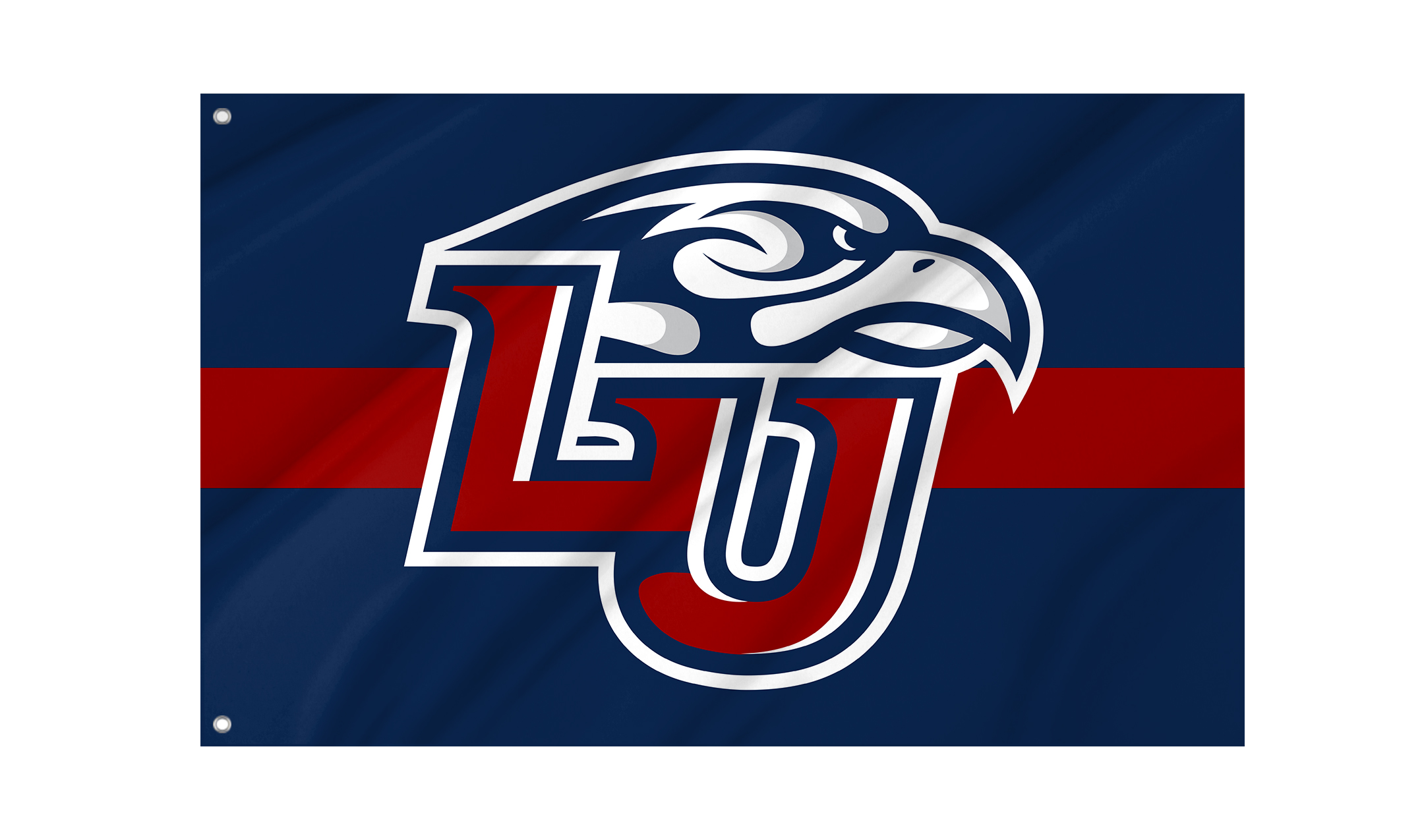 Liberty Flames Flag for Indoor & Outdoor Use