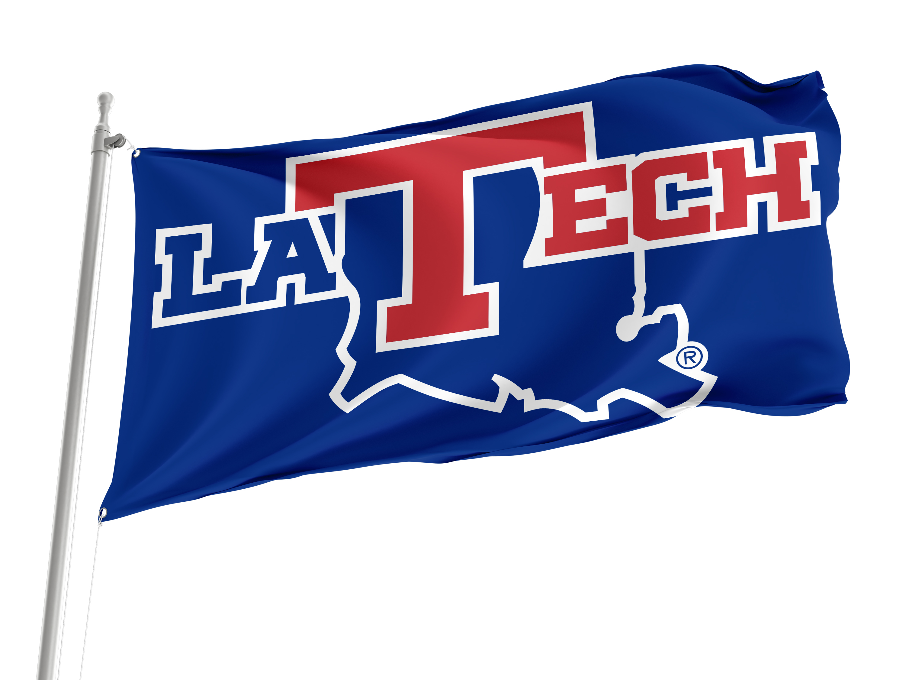 Louisiana Tech Bulldogs Flag for Indoor & Outdoor Use