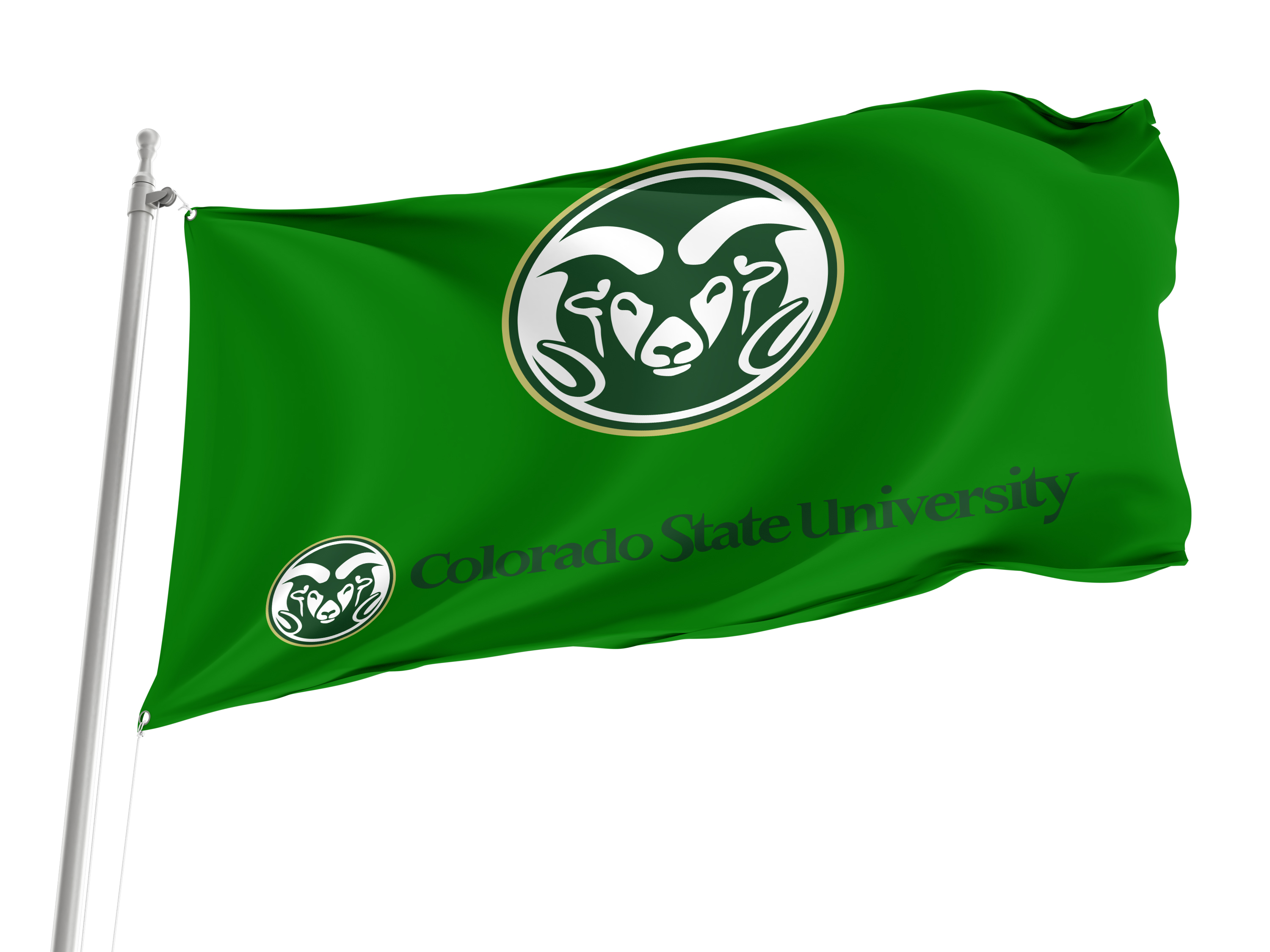 Colorado State Rams Flag for Indoor & Outdoor Use