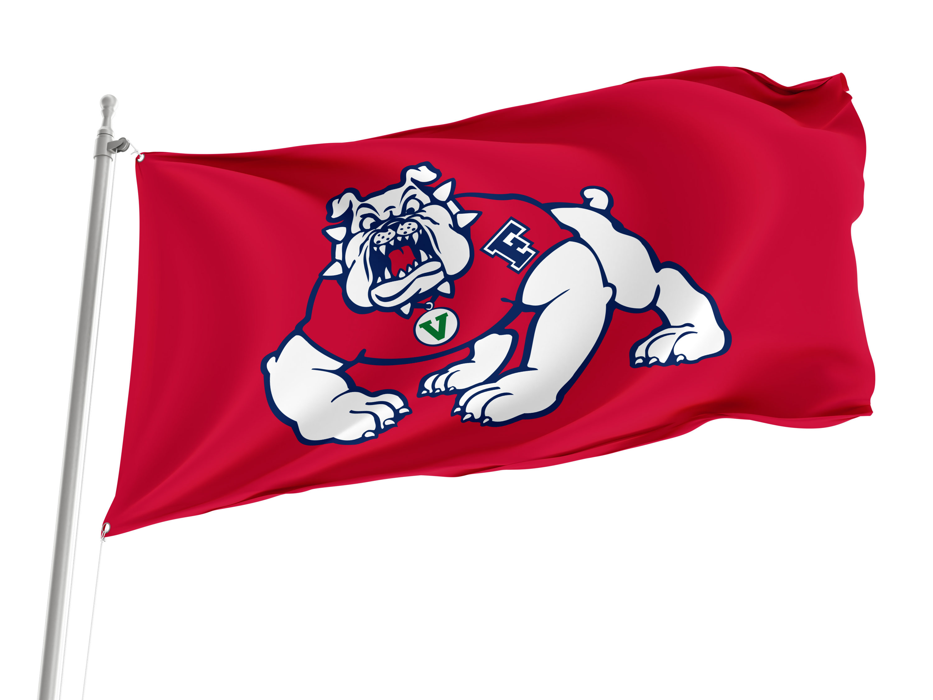 Fresno State Bulldogs Flag for Indoor & Outdoor Use