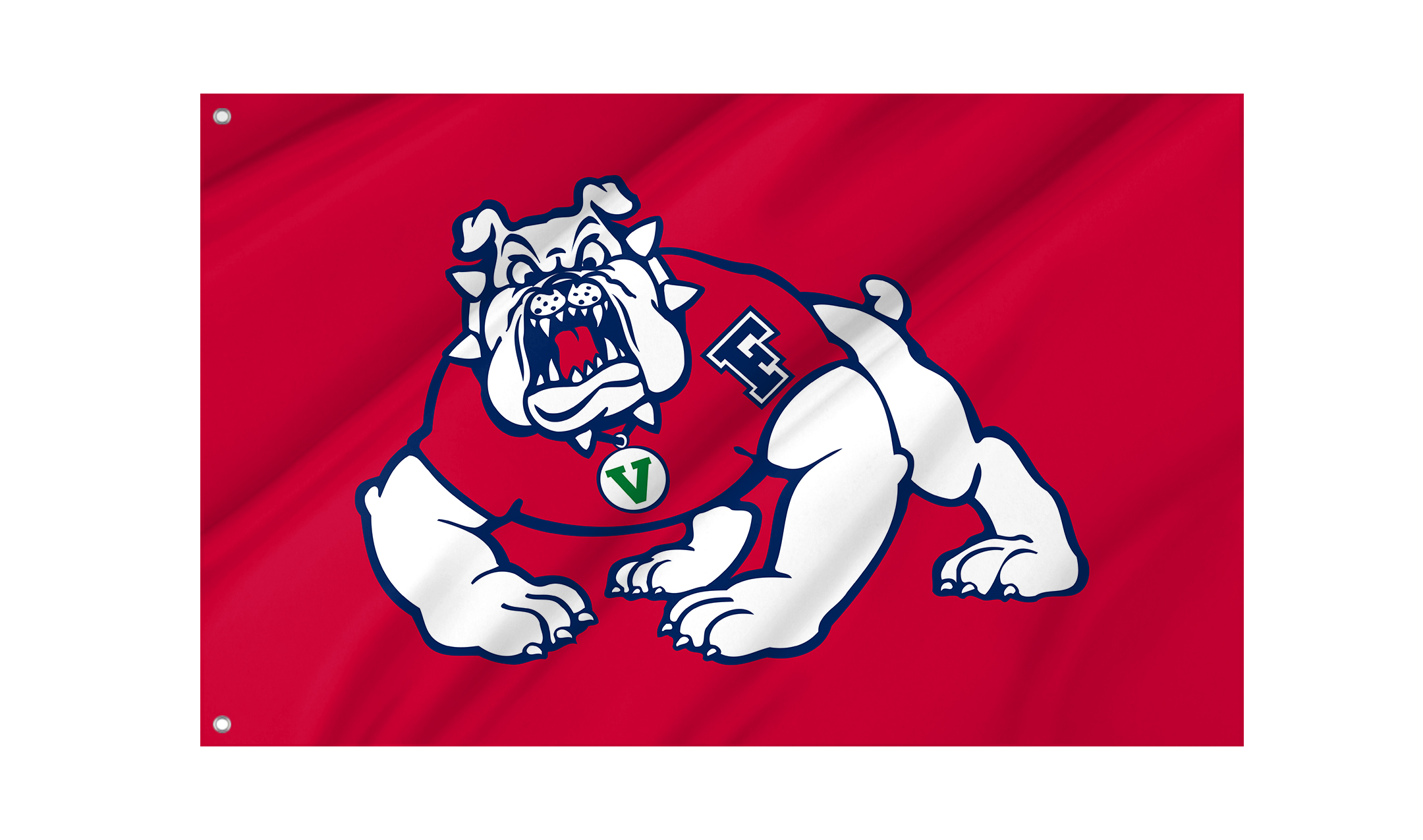 Fresno State Bulldogs Flag for Indoor & Outdoor Use
