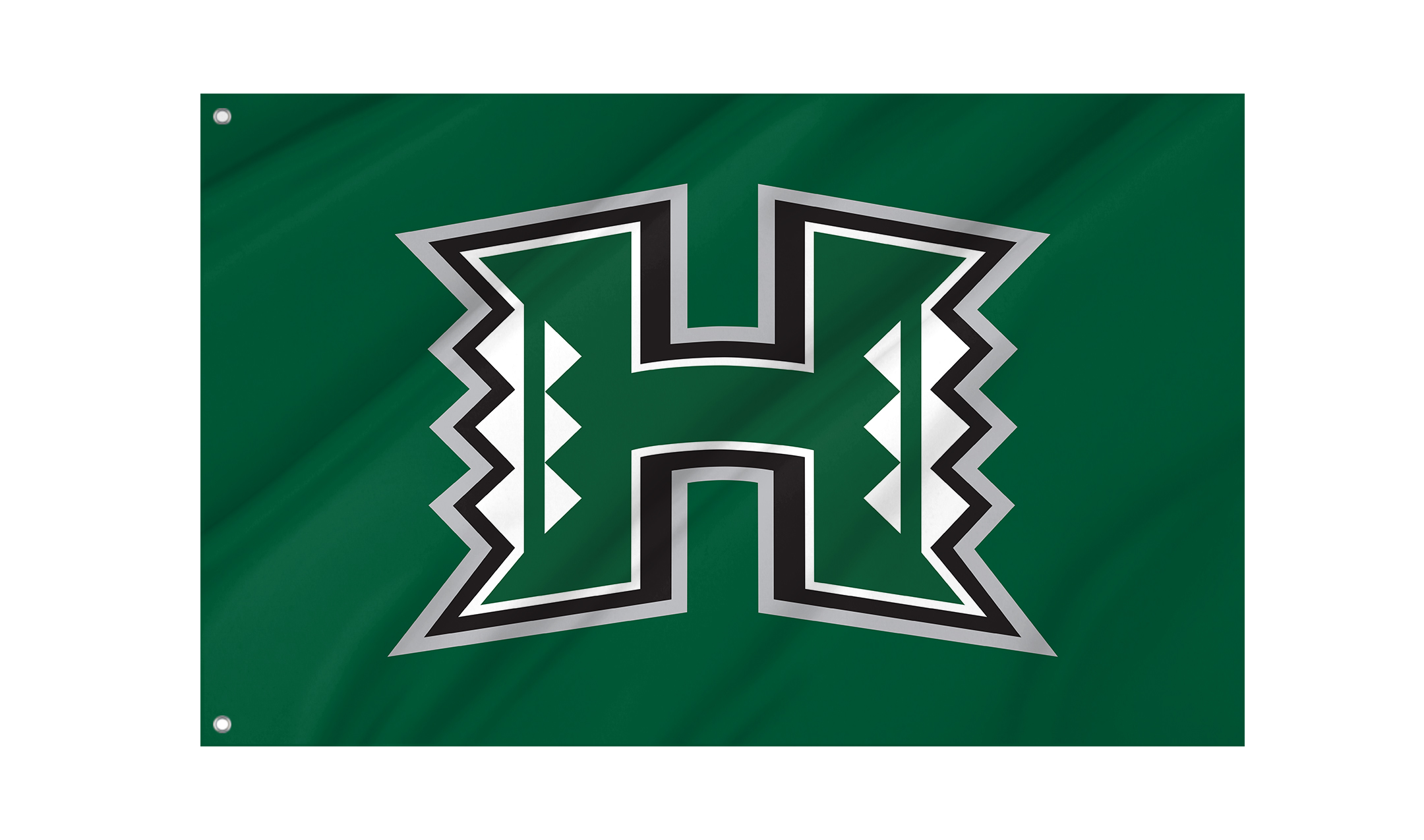 Hawai'i Rainbow Warriors Flag for Indoor & Outdoor Use