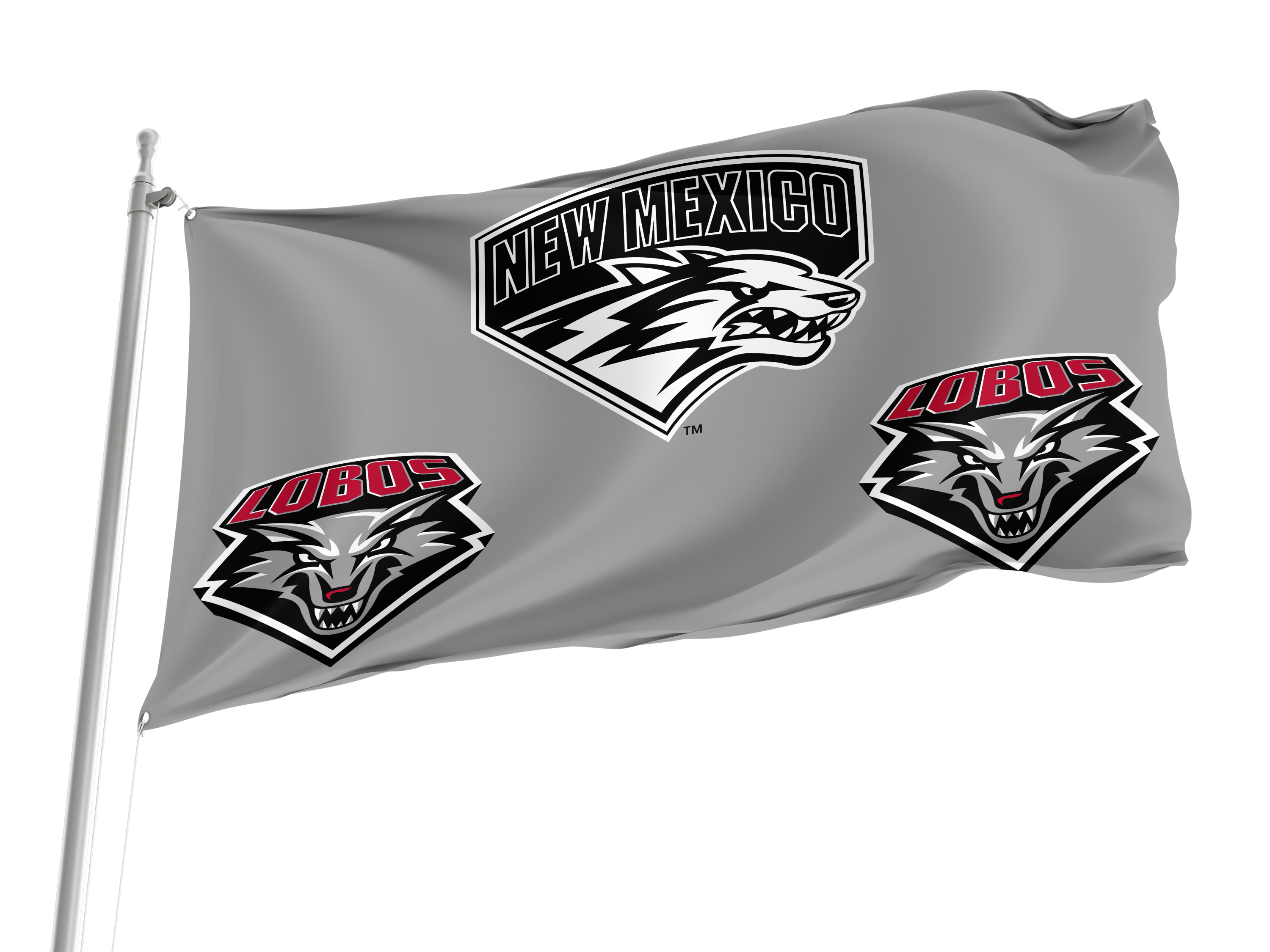 New Mexico Lobos Flag for Indoor & Outdoor Use