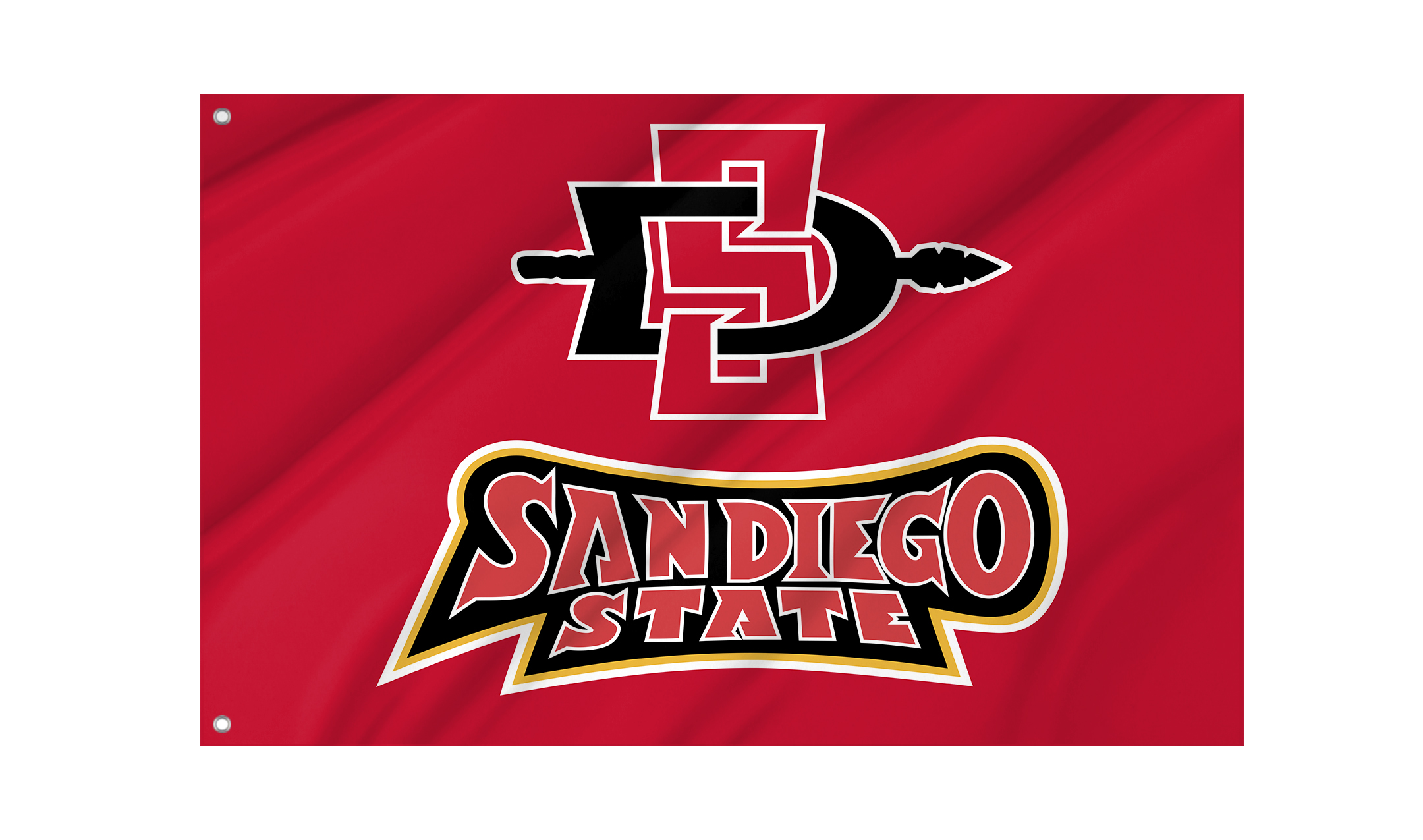 San Diego State Aztecs Flag for Indoor & Outdoor Use