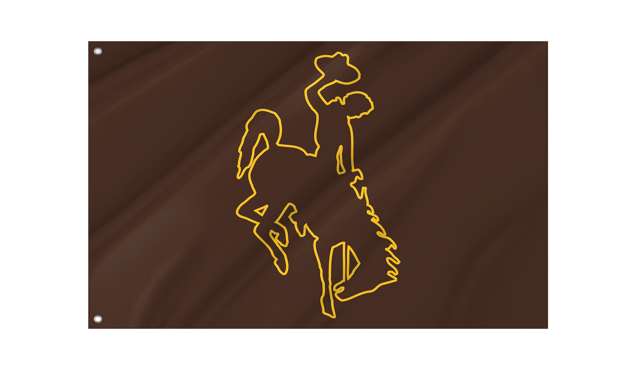 Wyoming Cowboys Flag for Indoor & Outdoor Use