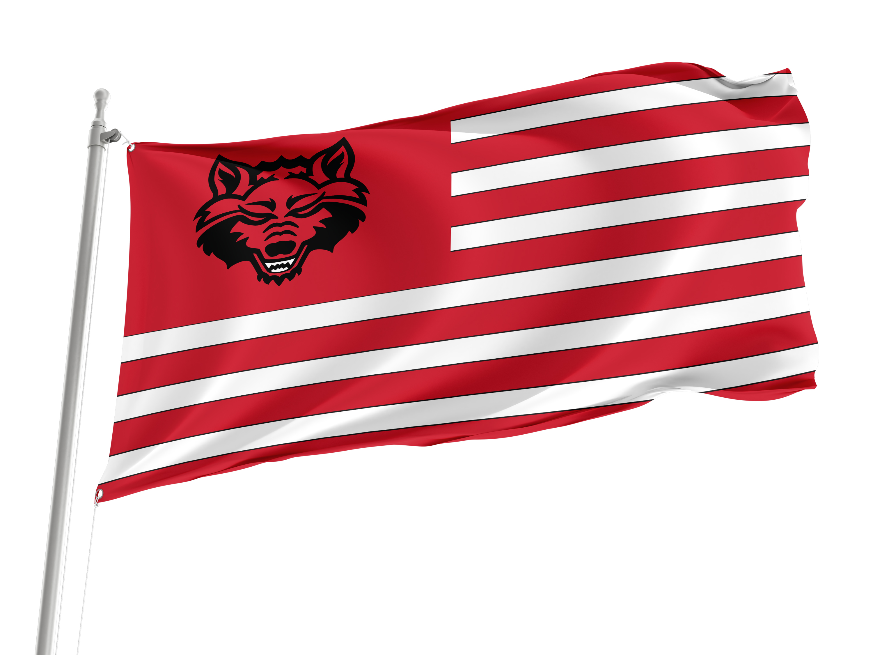 Arkansas State Red Wolves Flag for Indoor & Outdoor Use
