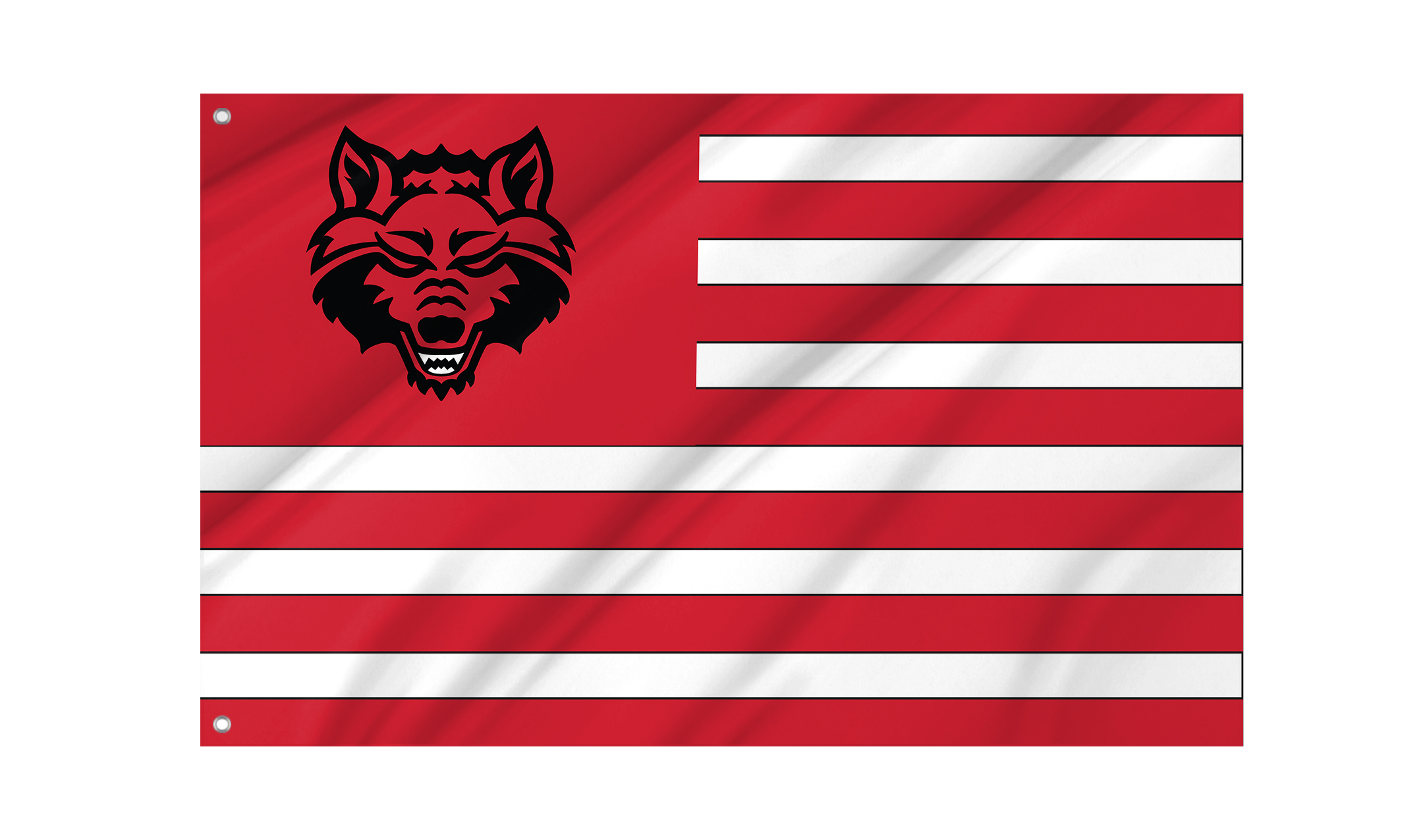 Arkansas State Red Wolves Flag for Indoor & Outdoor Use